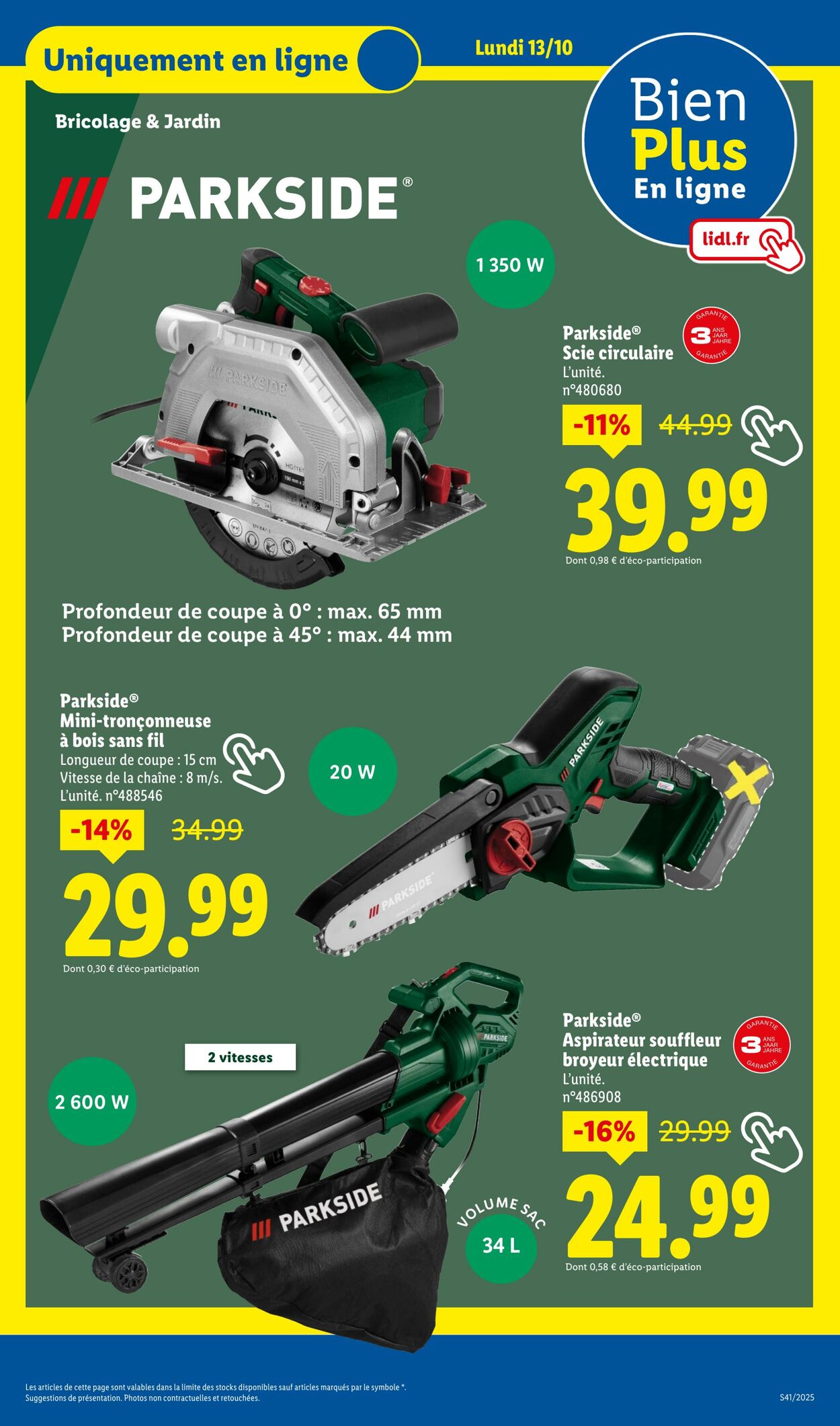 Catalogue Lidl 09.10.2025 - 15.10.2025