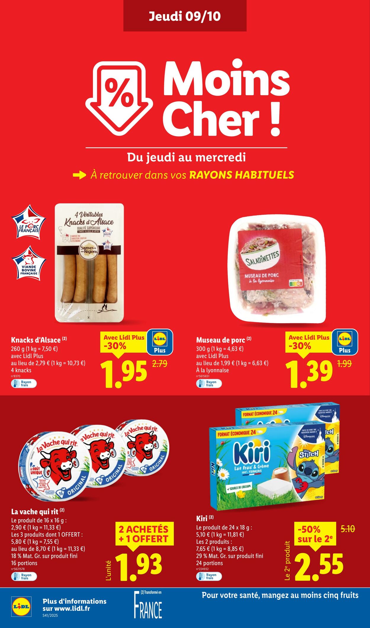 Catalogue Lidl 09.10.2025 - 15.10.2025