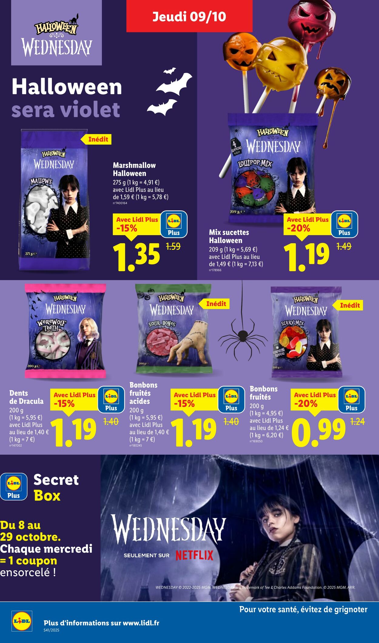 Catalogue Lidl 09.10.2025 - 15.10.2025