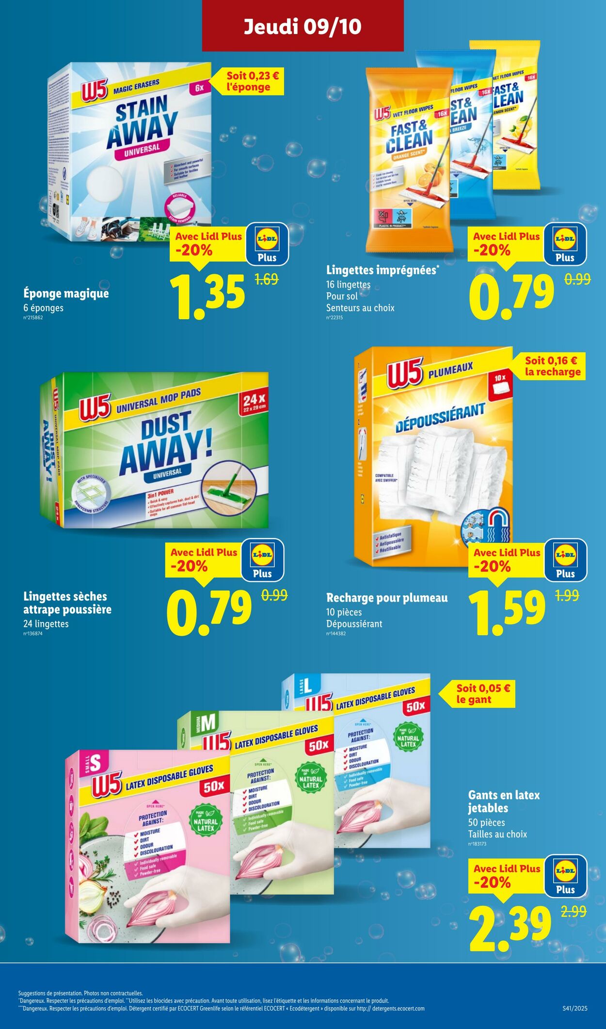 Catalogue Lidl 09.10.2025 - 15.10.2025