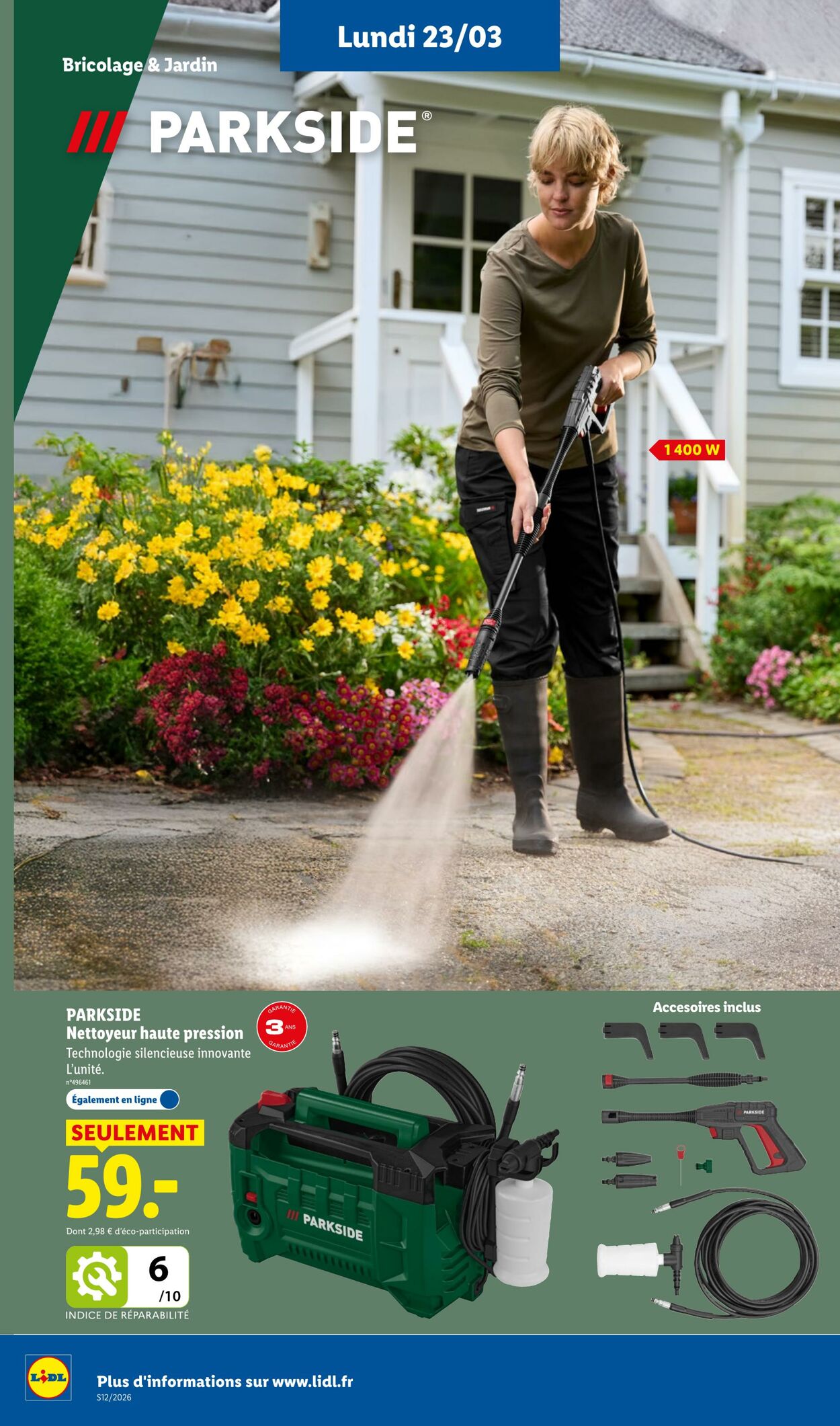 Catalogue Lidl 15.03.2026 - 25.03.2026
