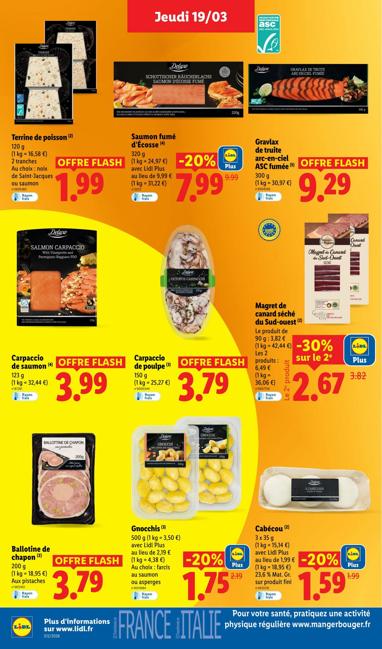 Catalogue Lidl 15.03.2026 - 25.03.2026