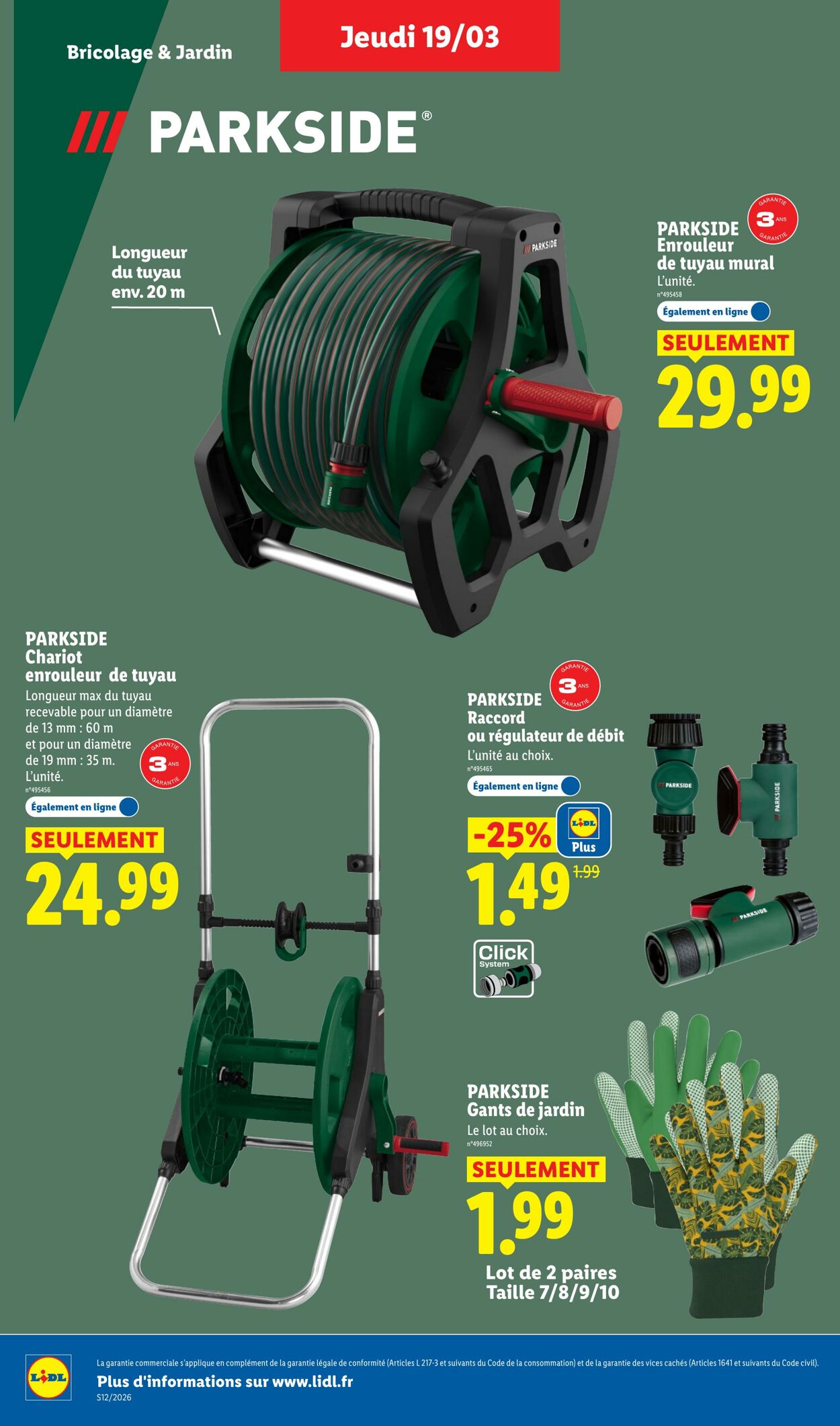 Catalogue Lidl 15.03.2026 - 25.03.2026