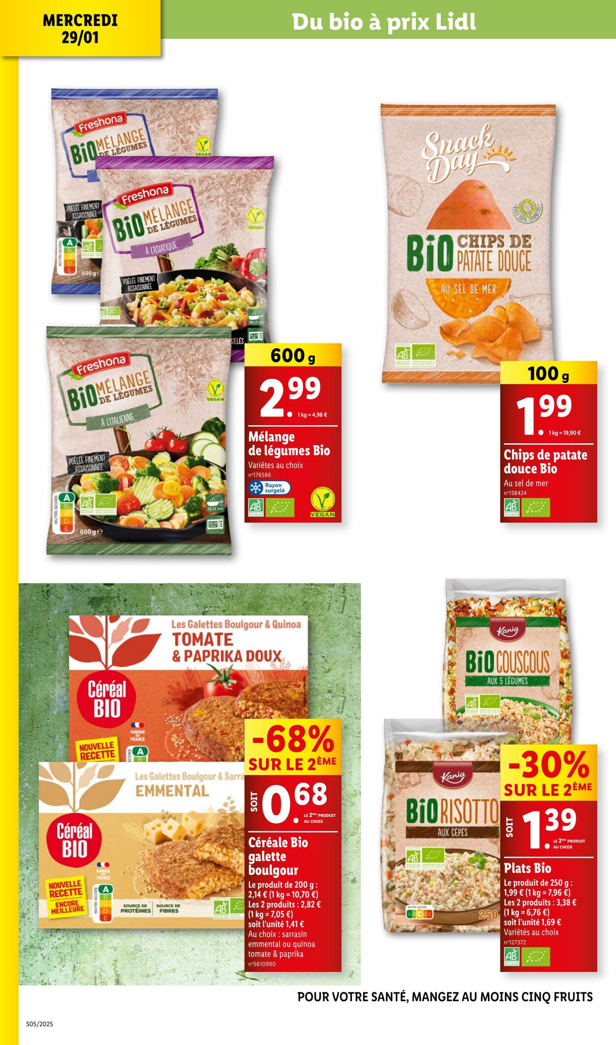 Catalogue Lidl 29.01.2025 - 05.02.2025