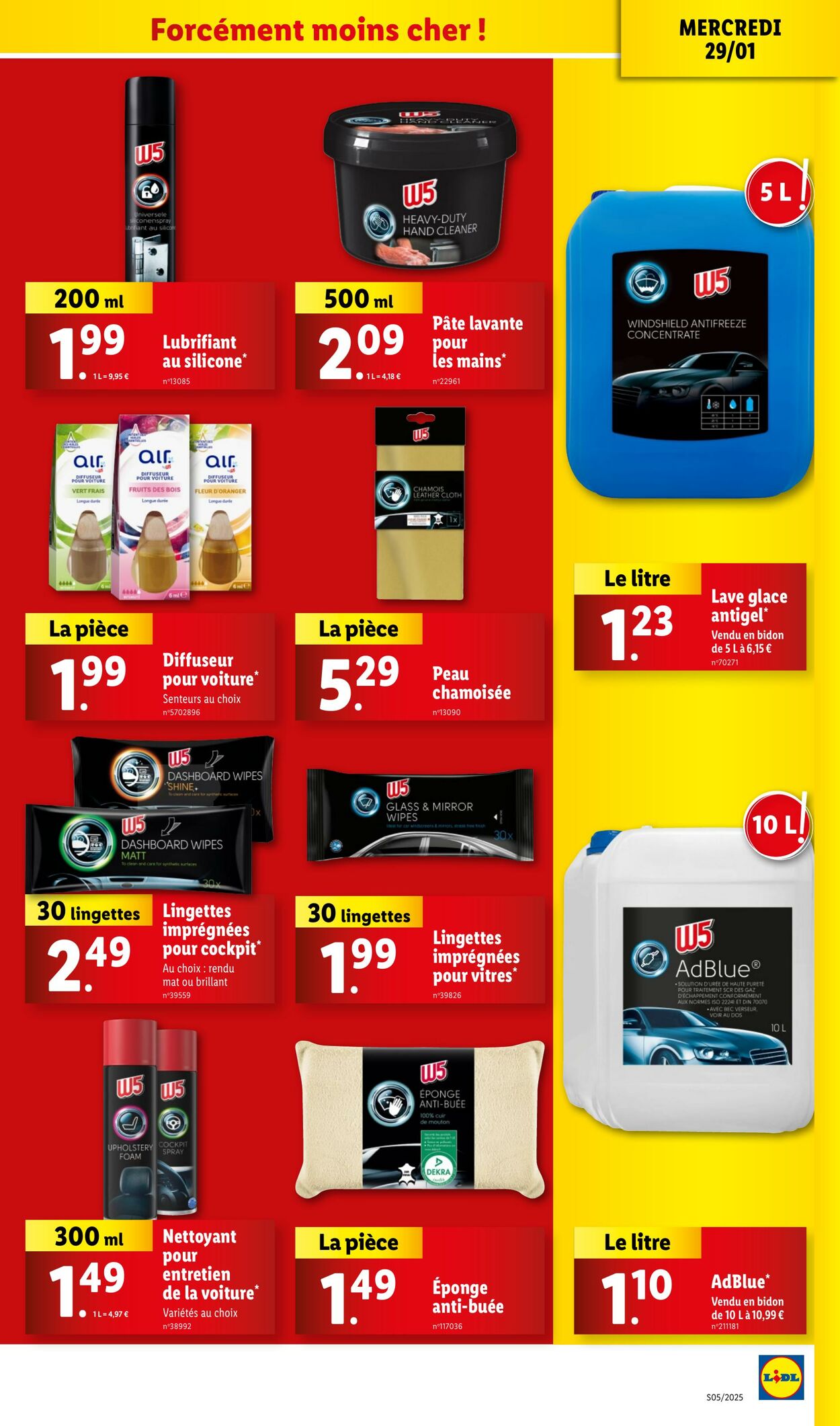 Catalogue Lidl 29.01.2025 - 05.02.2025