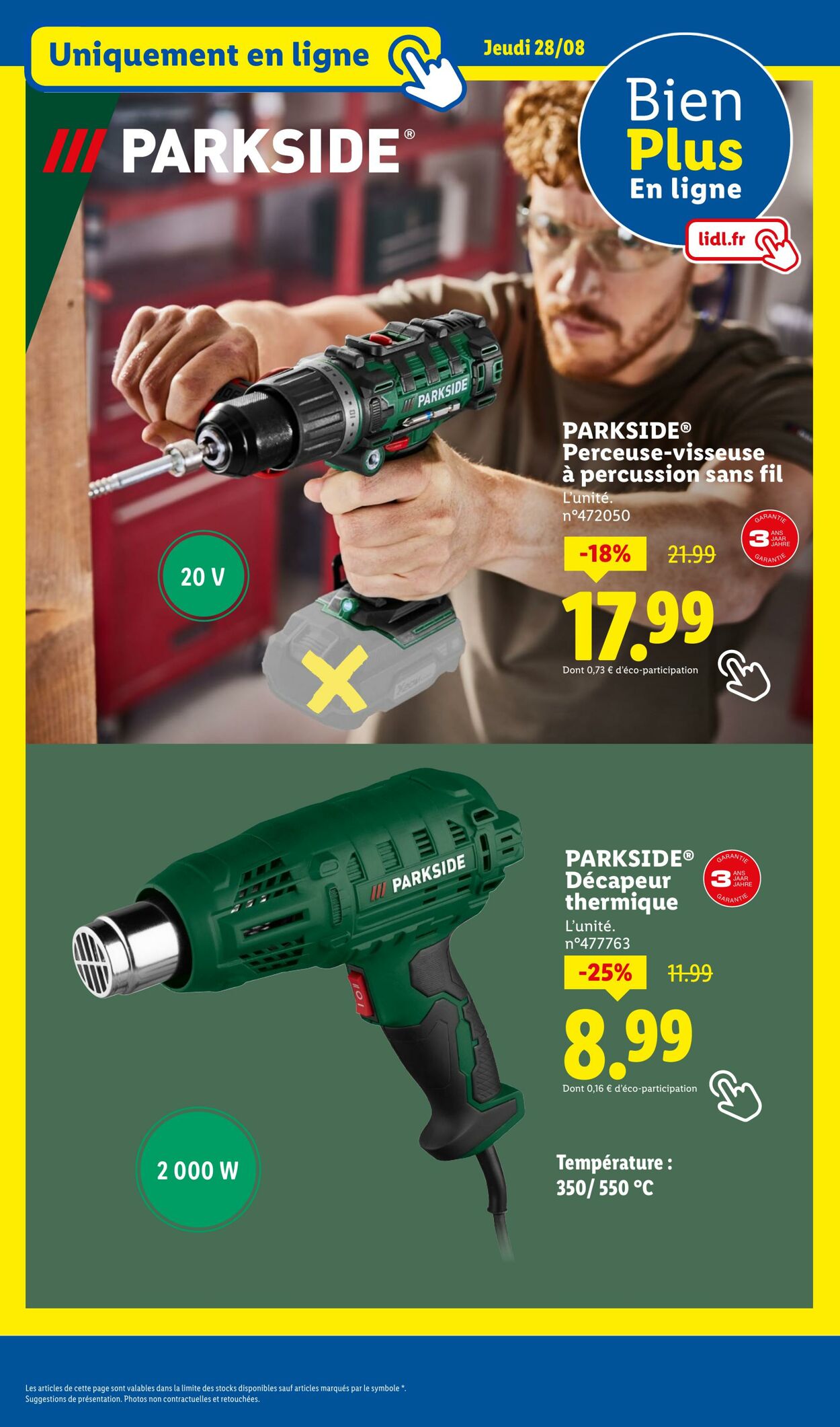 Catalogue Lidl 28.08.2025 - 03.09.2025