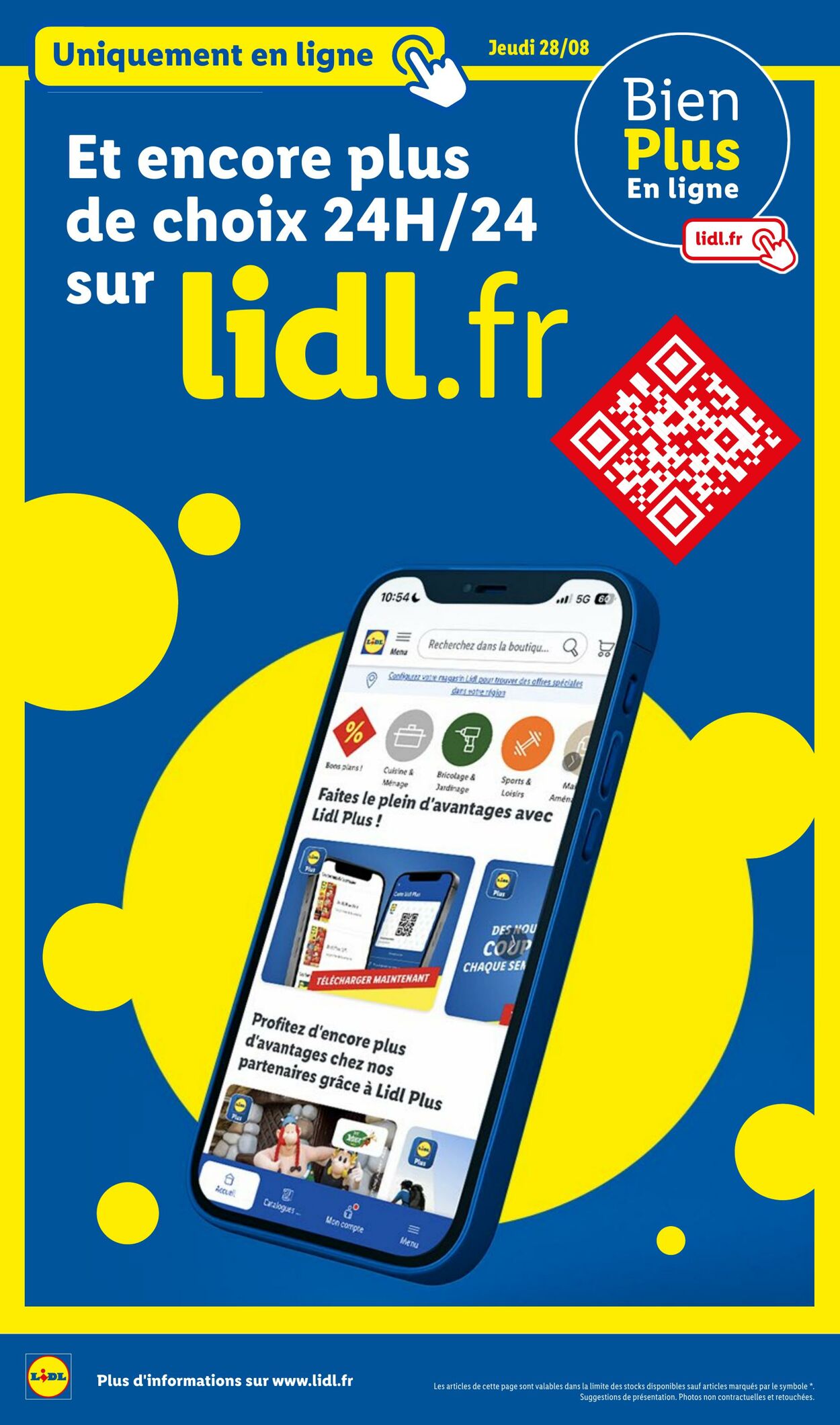 Catalogue Lidl 28.08.2025 - 03.09.2025