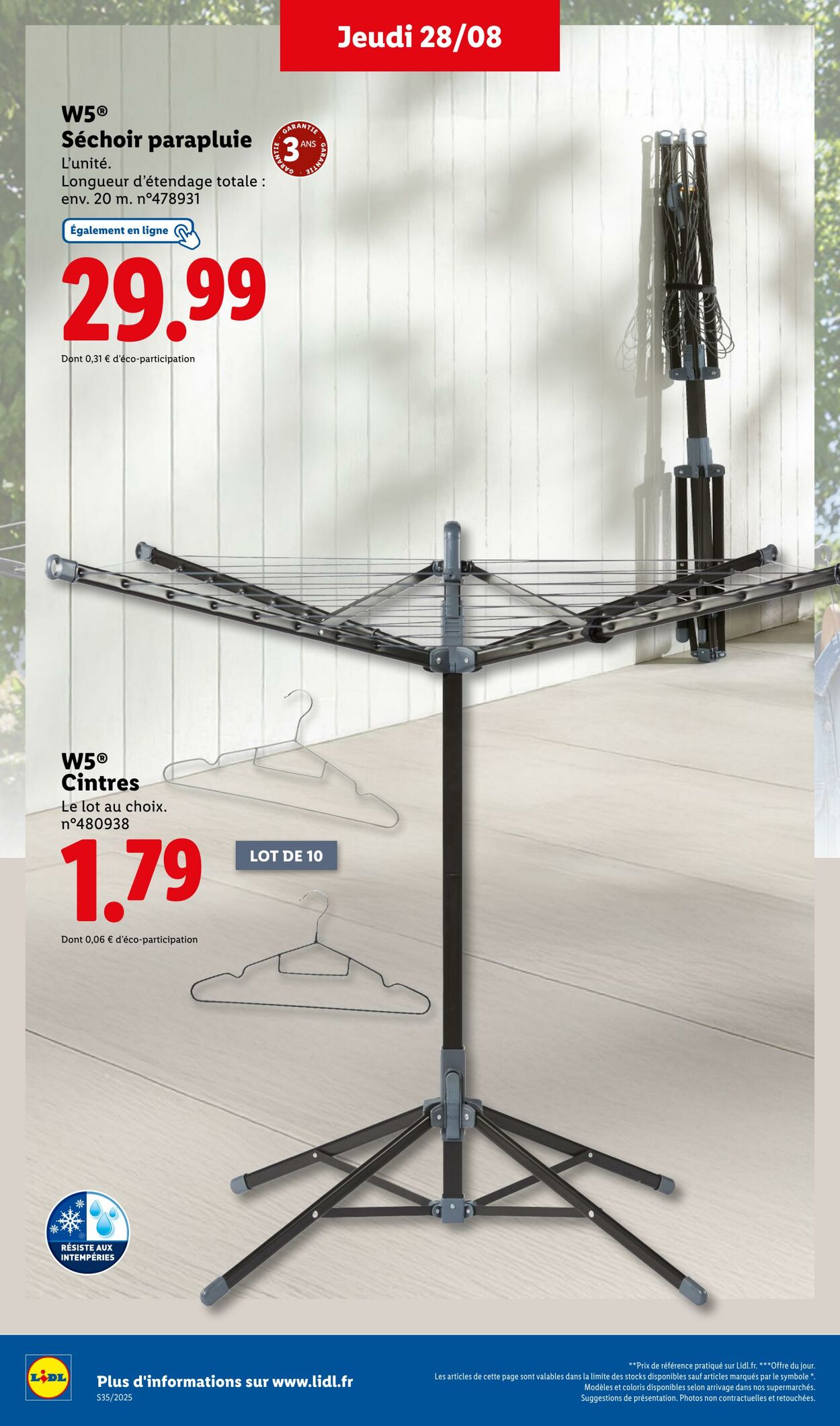 Catalogue Lidl 28.08.2025 - 03.09.2025