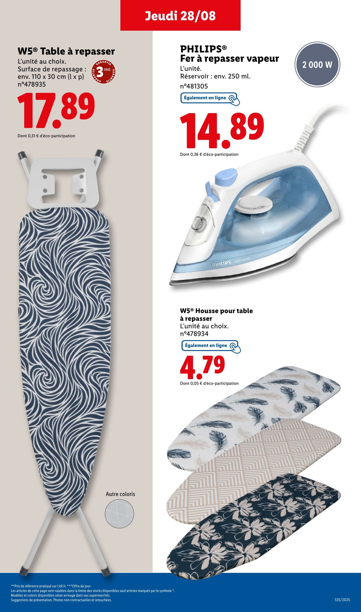 Catalogue Lidl 28.08.2025 - 03.09.2025