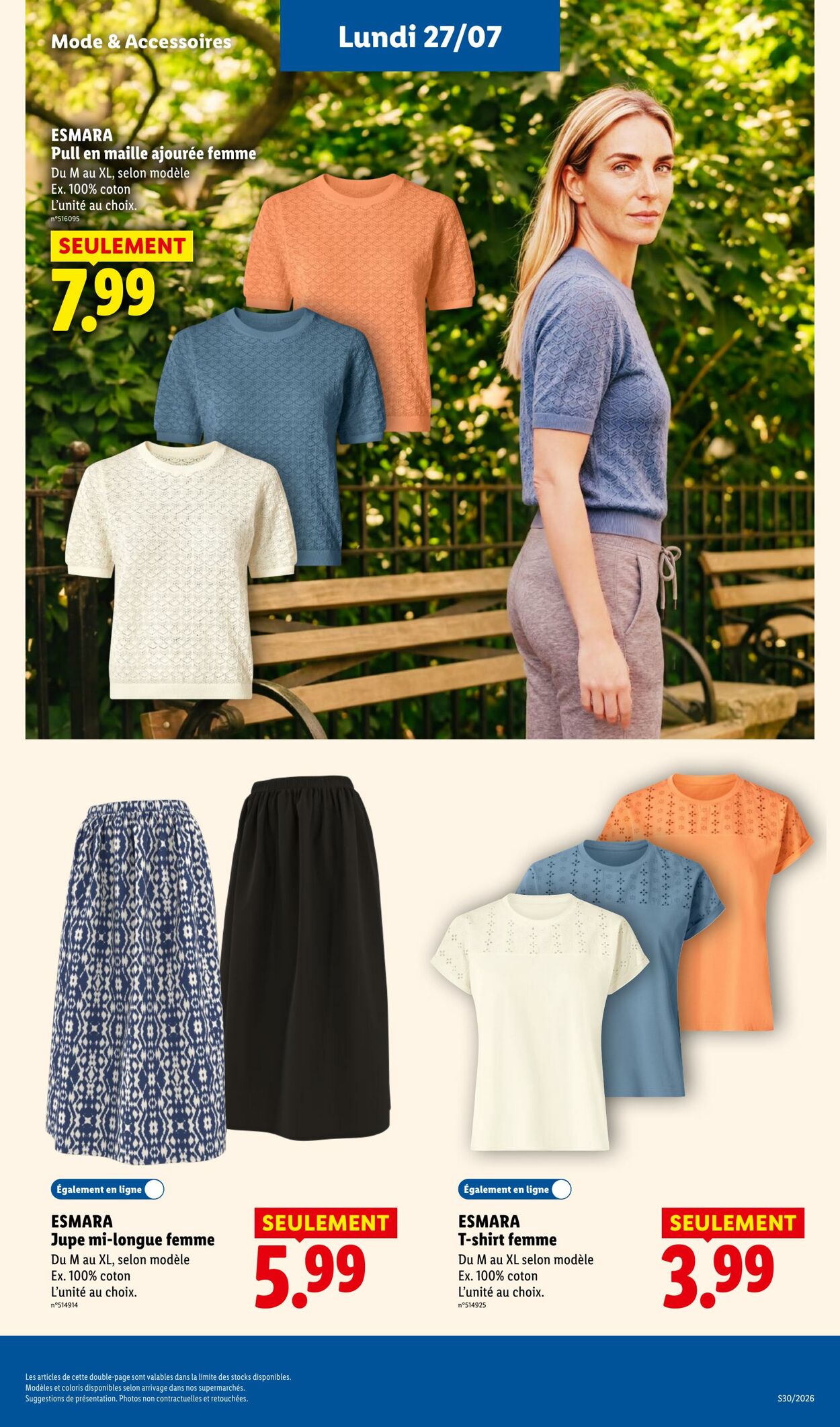 Catalogue Lidl 19.07.2026 - 29.07.2026