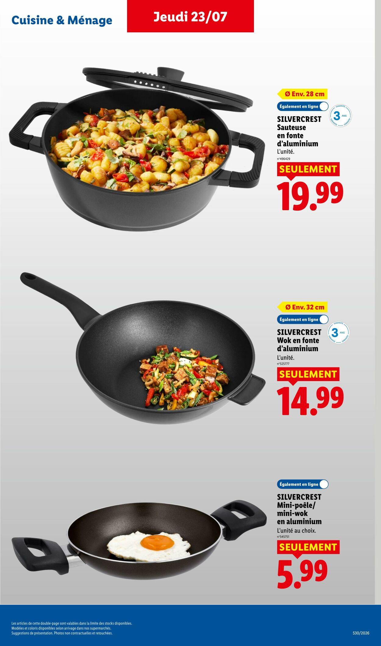Catalogue Lidl 19.07.2026 - 29.07.2026