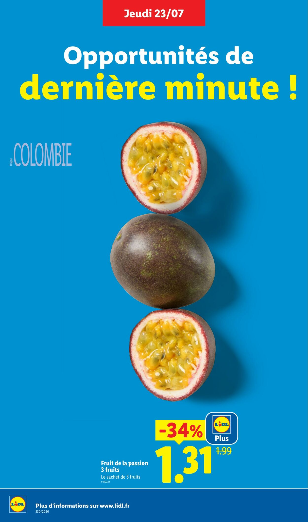 Catalogue Lidl 19.07.2026 - 29.07.2026