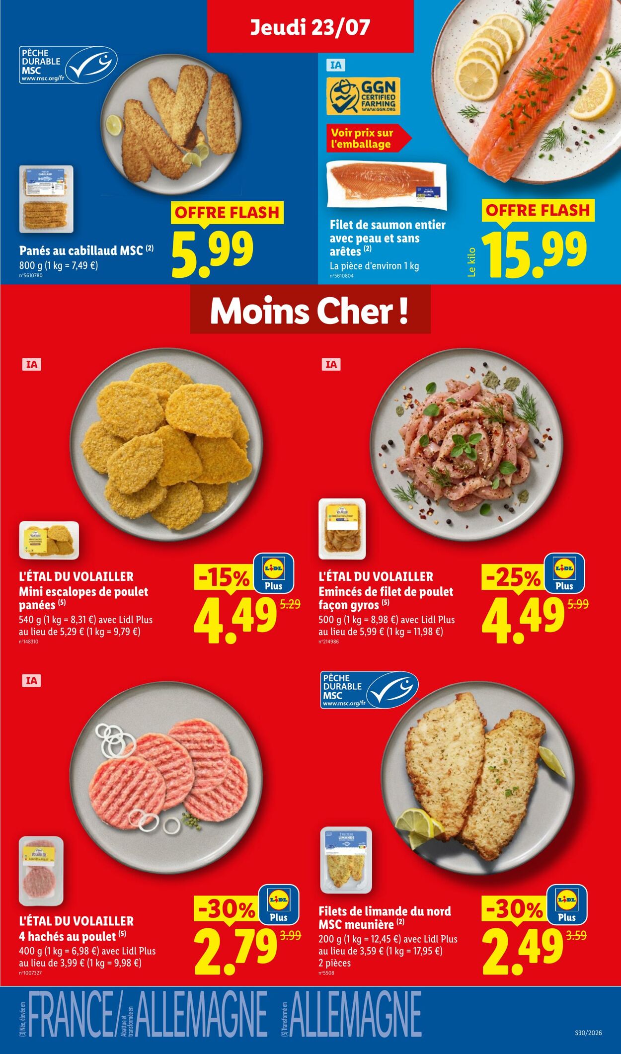 Catalogue Lidl 19.07.2026 - 29.07.2026