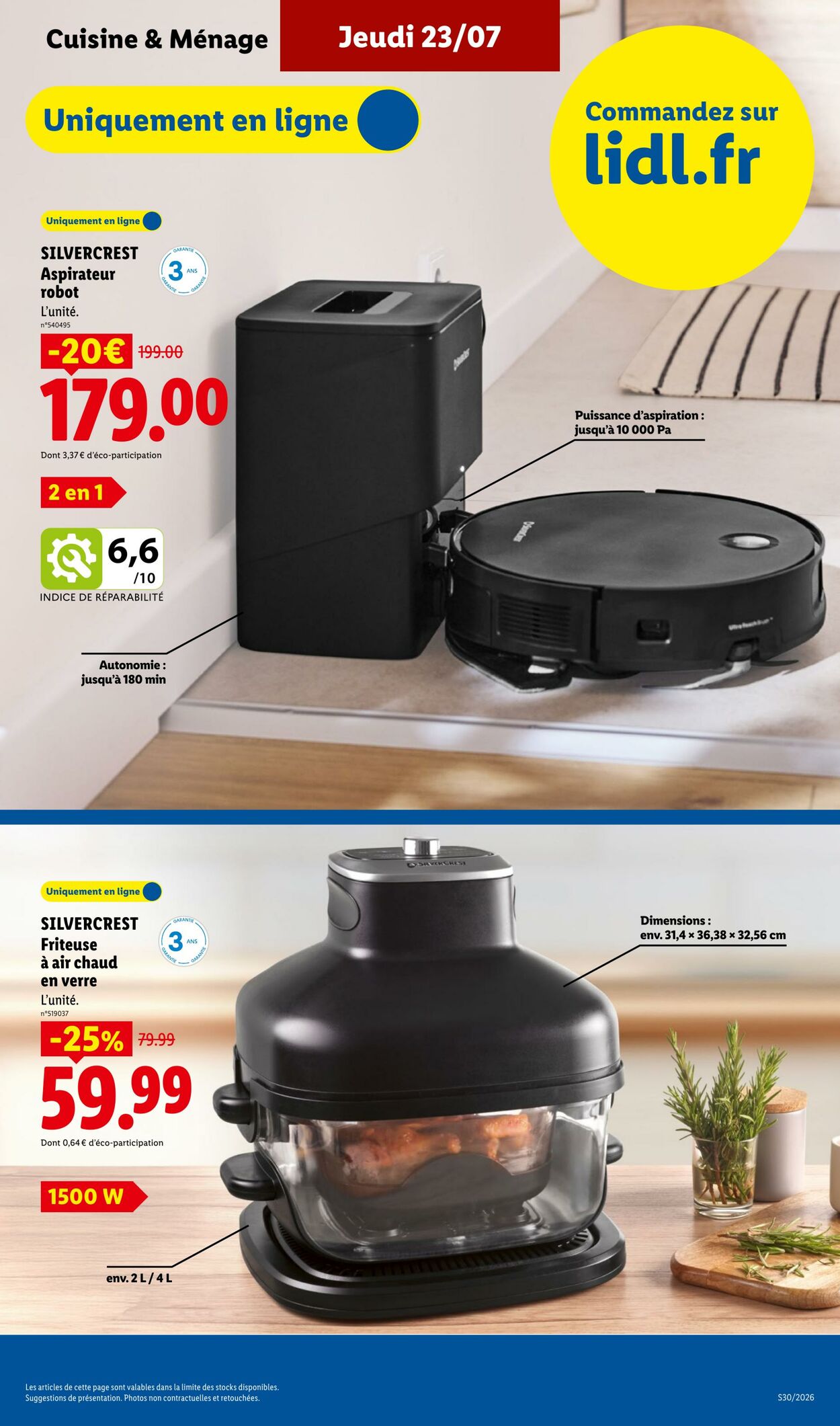 Catalogue Lidl 19.07.2026 - 29.07.2026