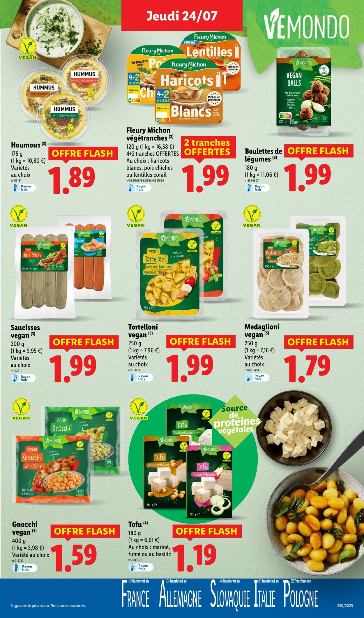 Catalogue Lidl 24.07.2025 - 30.07.2025