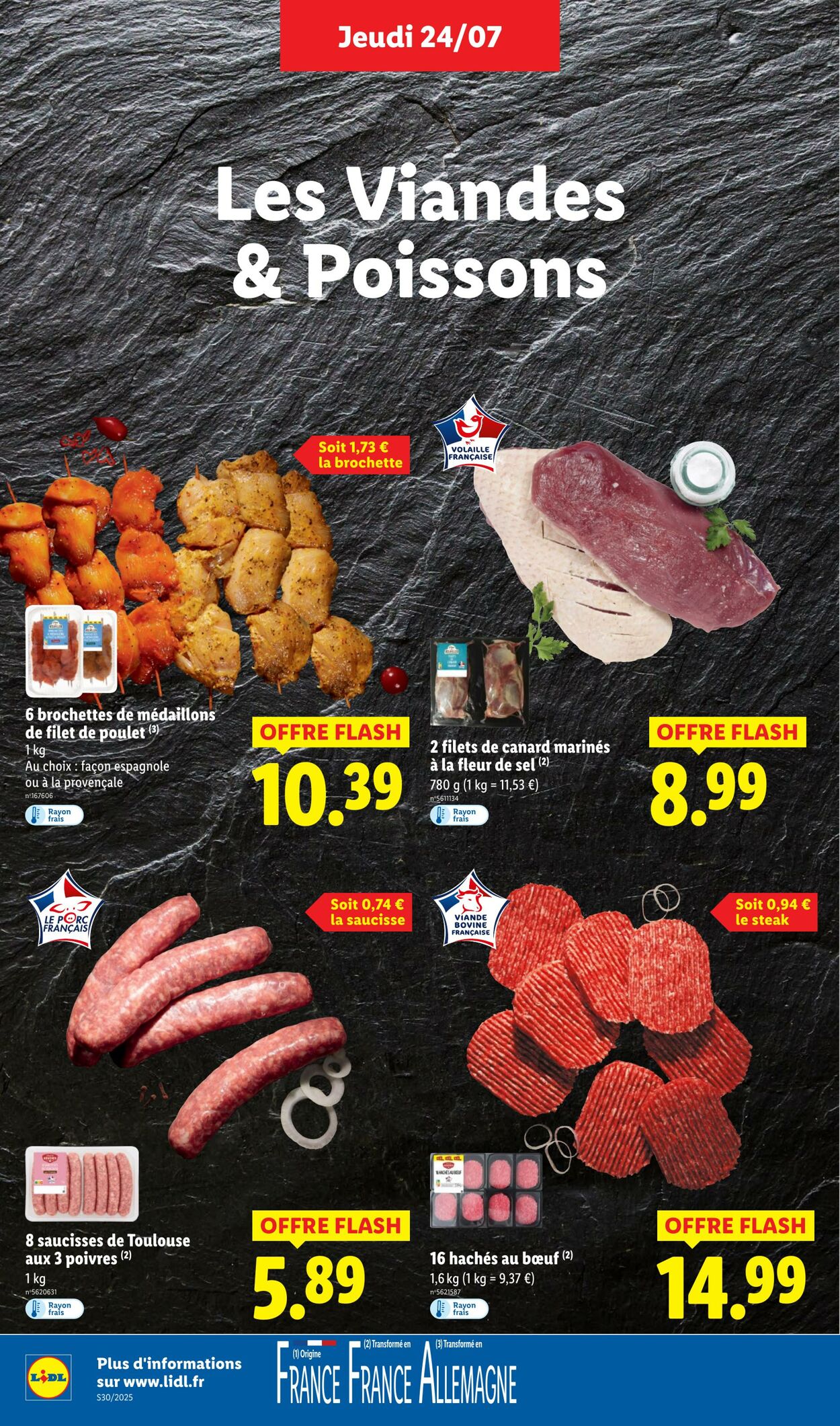 Catalogue Lidl 24.07.2025 - 30.07.2025