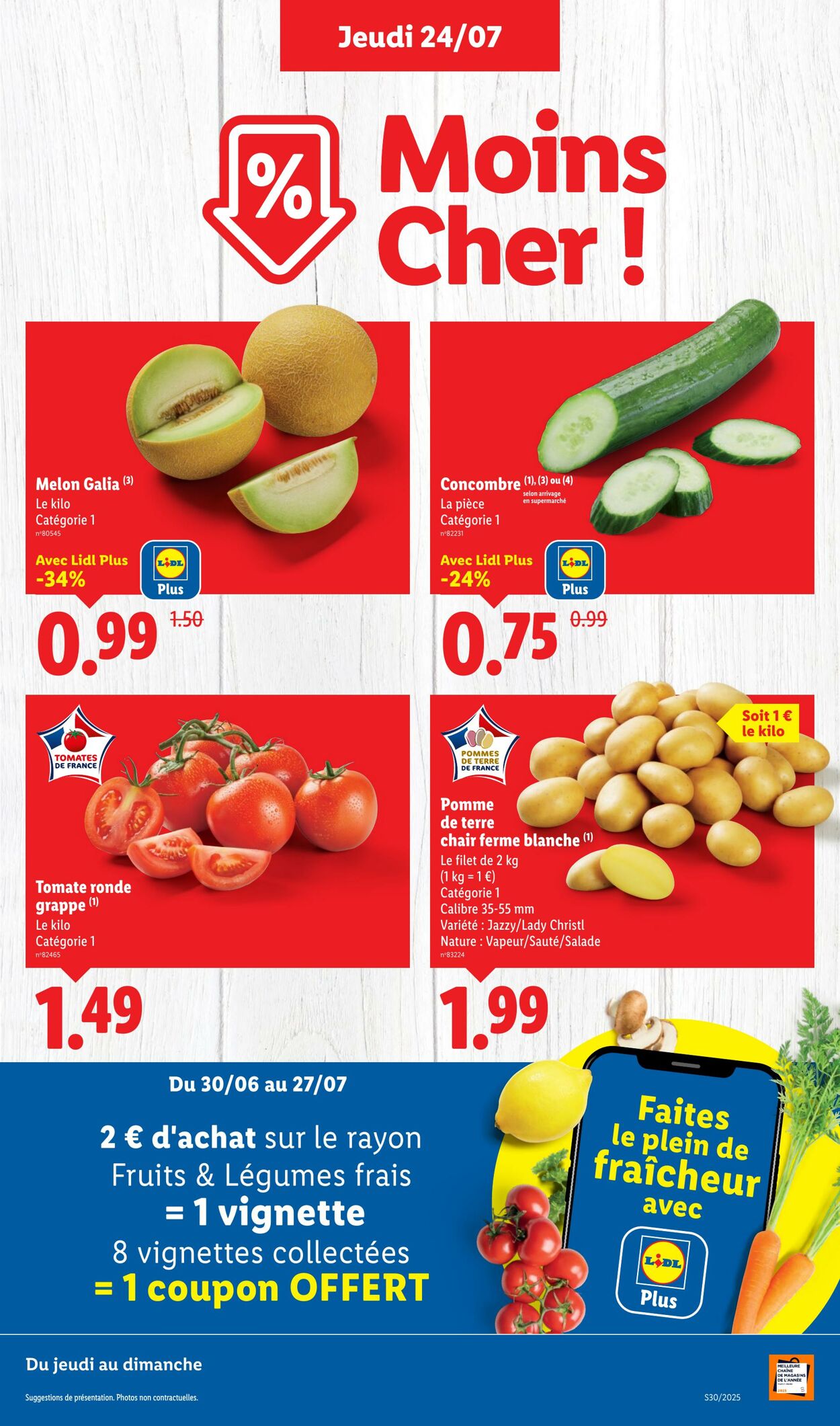 Catalogue Lidl 24.07.2025 - 30.07.2025
