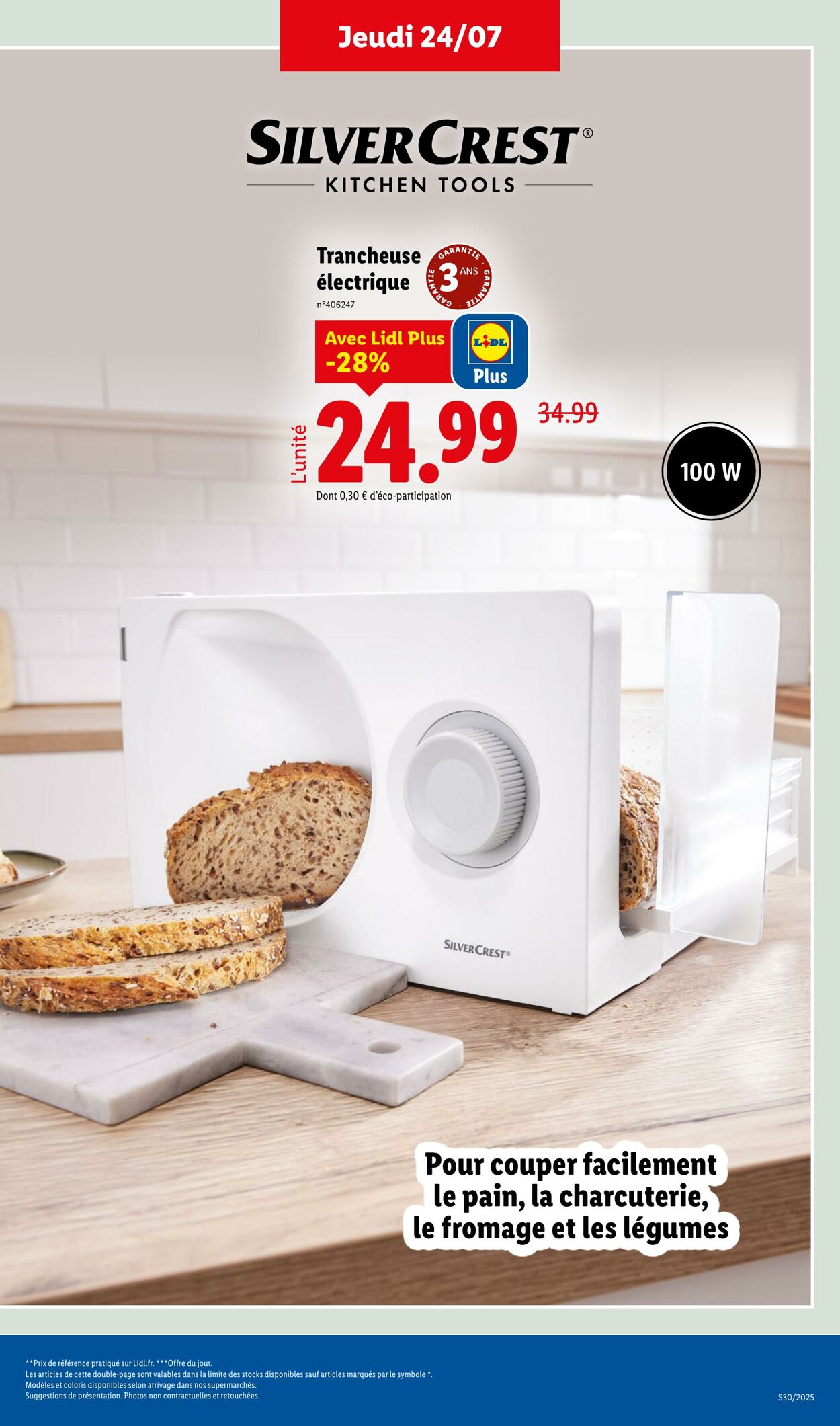 Catalogue Lidl 24.07.2025 - 30.07.2025