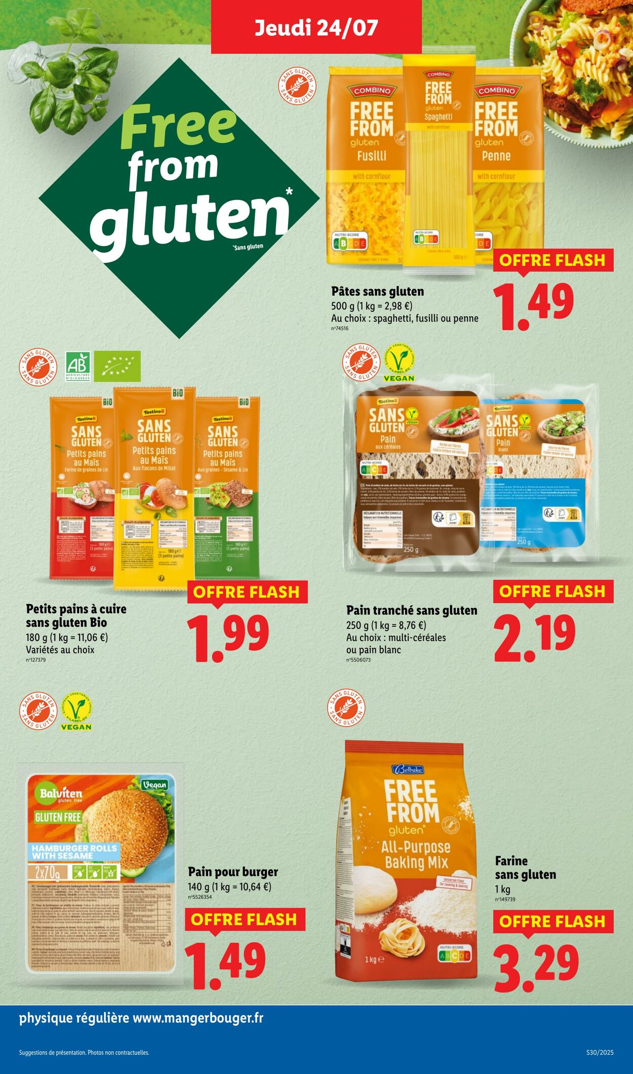 Catalogue Lidl 24.07.2025 - 30.07.2025