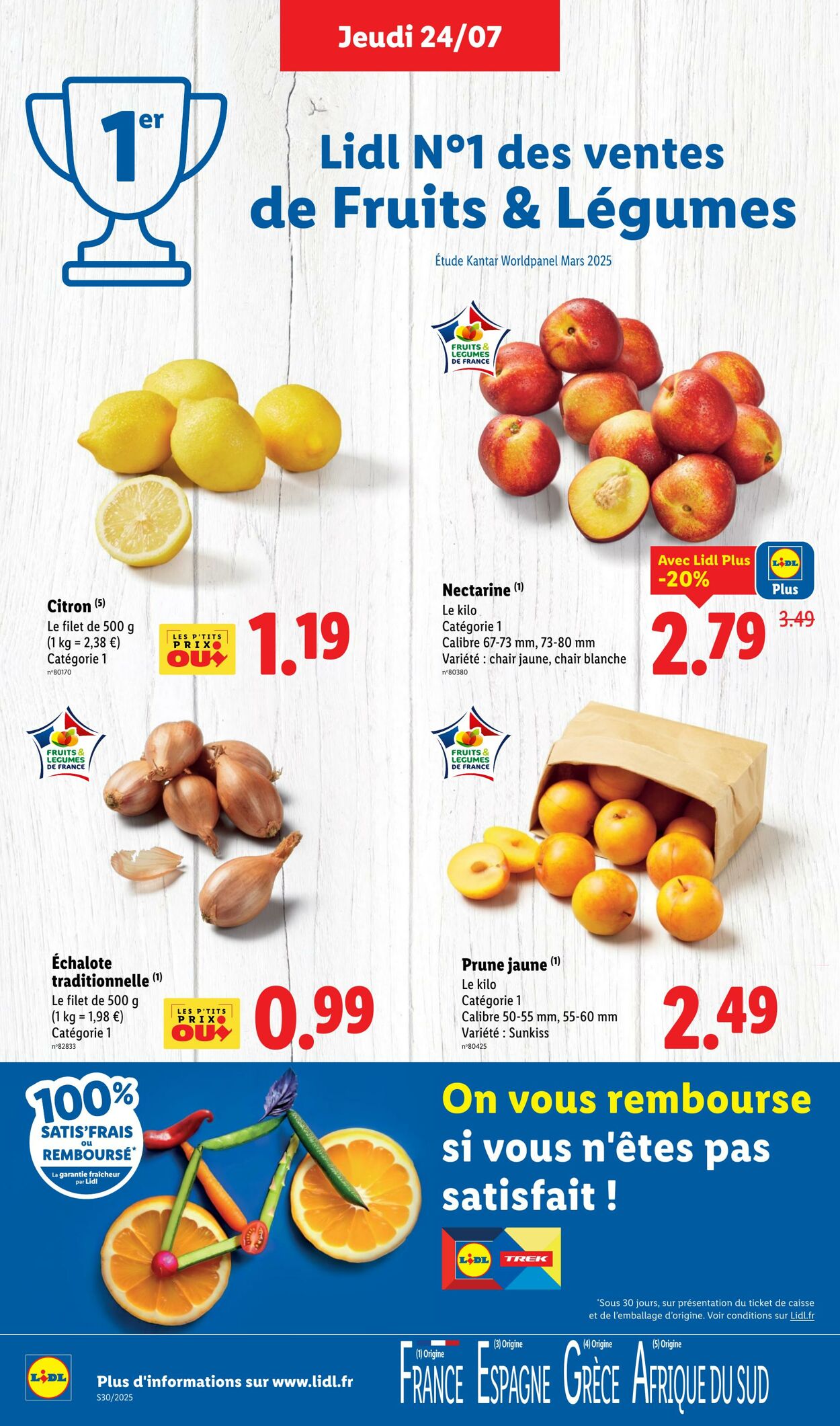 Catalogue Lidl 24.07.2025 - 30.07.2025