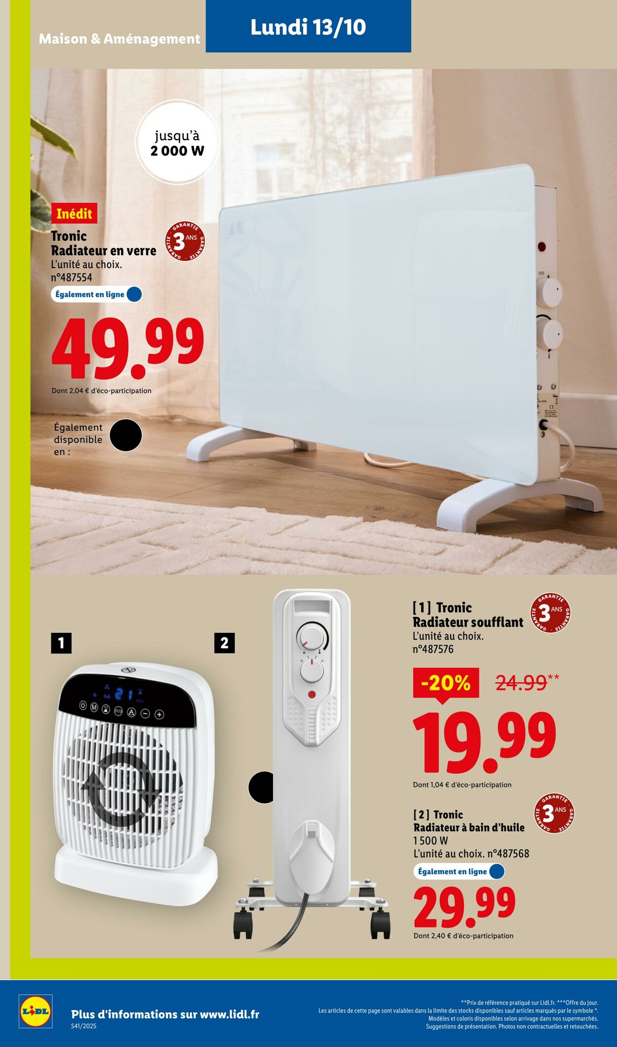 Catalogue Lidl 09.10.2025 - 15.10.2025