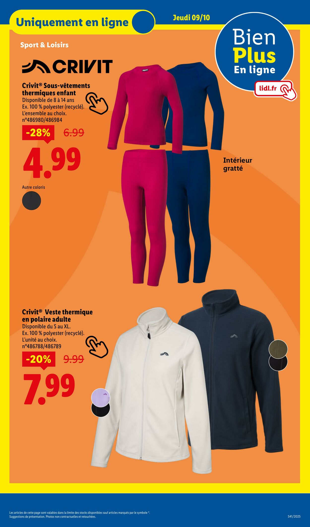 Catalogue Lidl 09.10.2025 - 15.10.2025