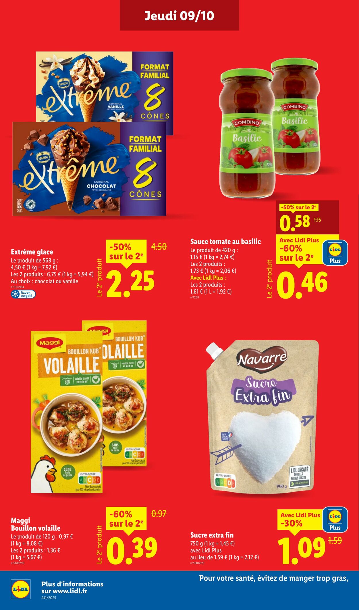 Catalogue Lidl 09.10.2025 - 15.10.2025