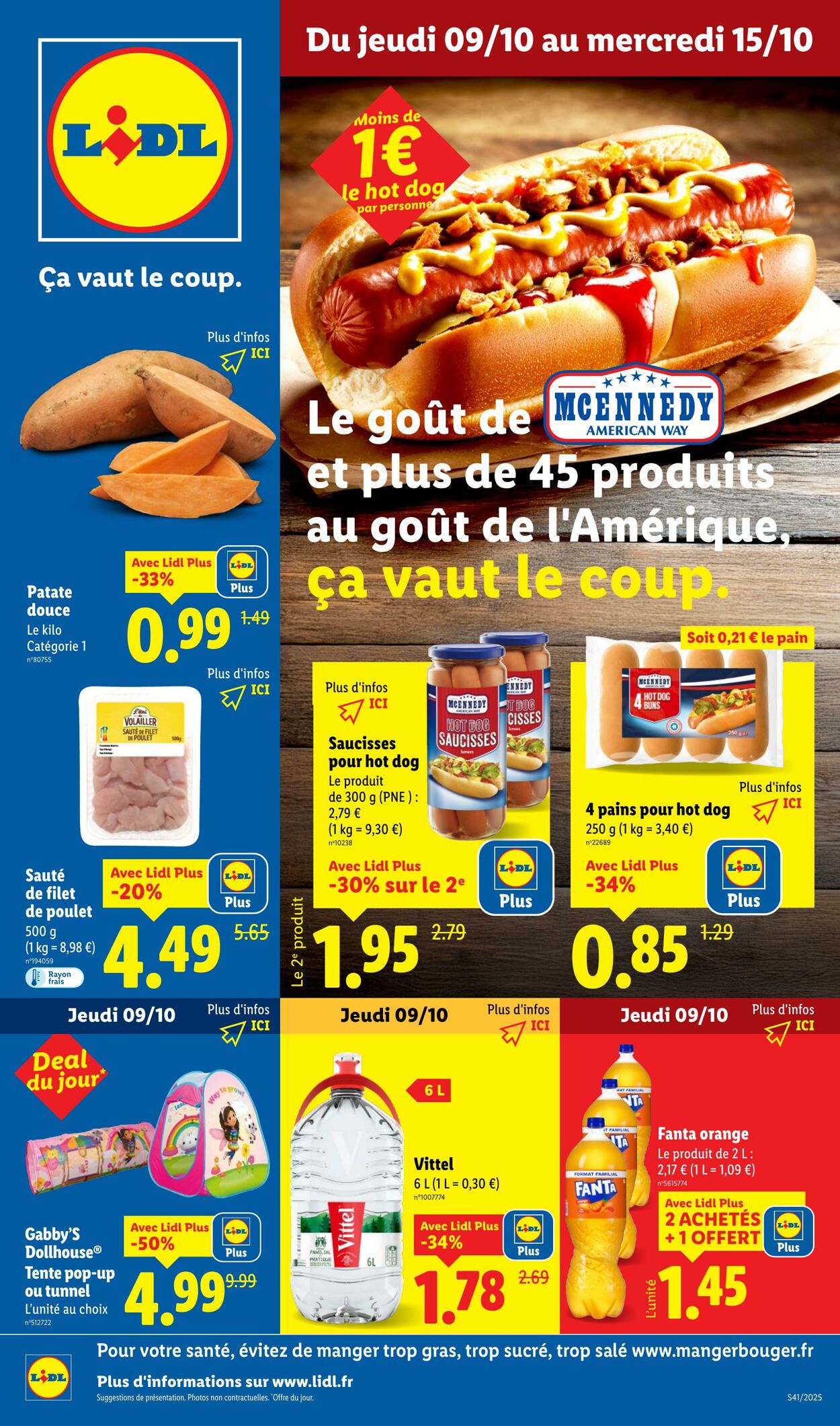 Catalogue Lidl 09.10.2025 - 15.10.2025