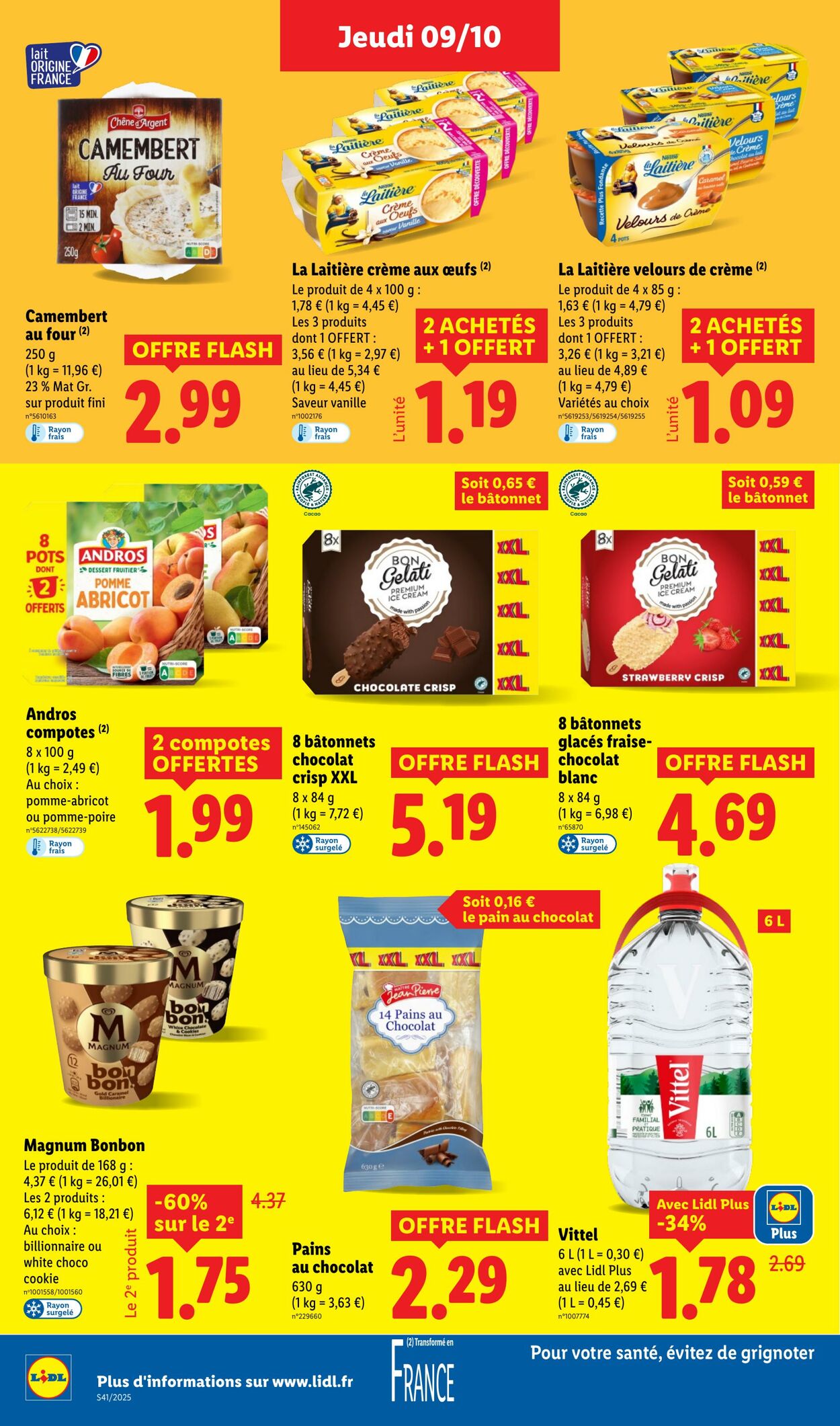 Catalogue Lidl 09.10.2025 - 15.10.2025