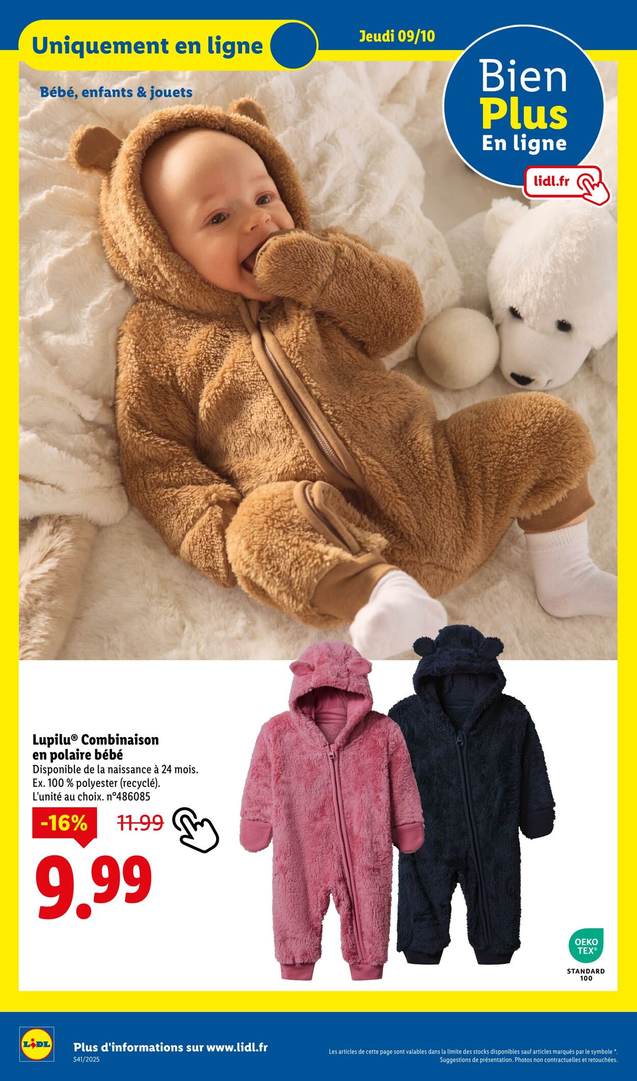 Catalogue Lidl 09.10.2025 - 15.10.2025