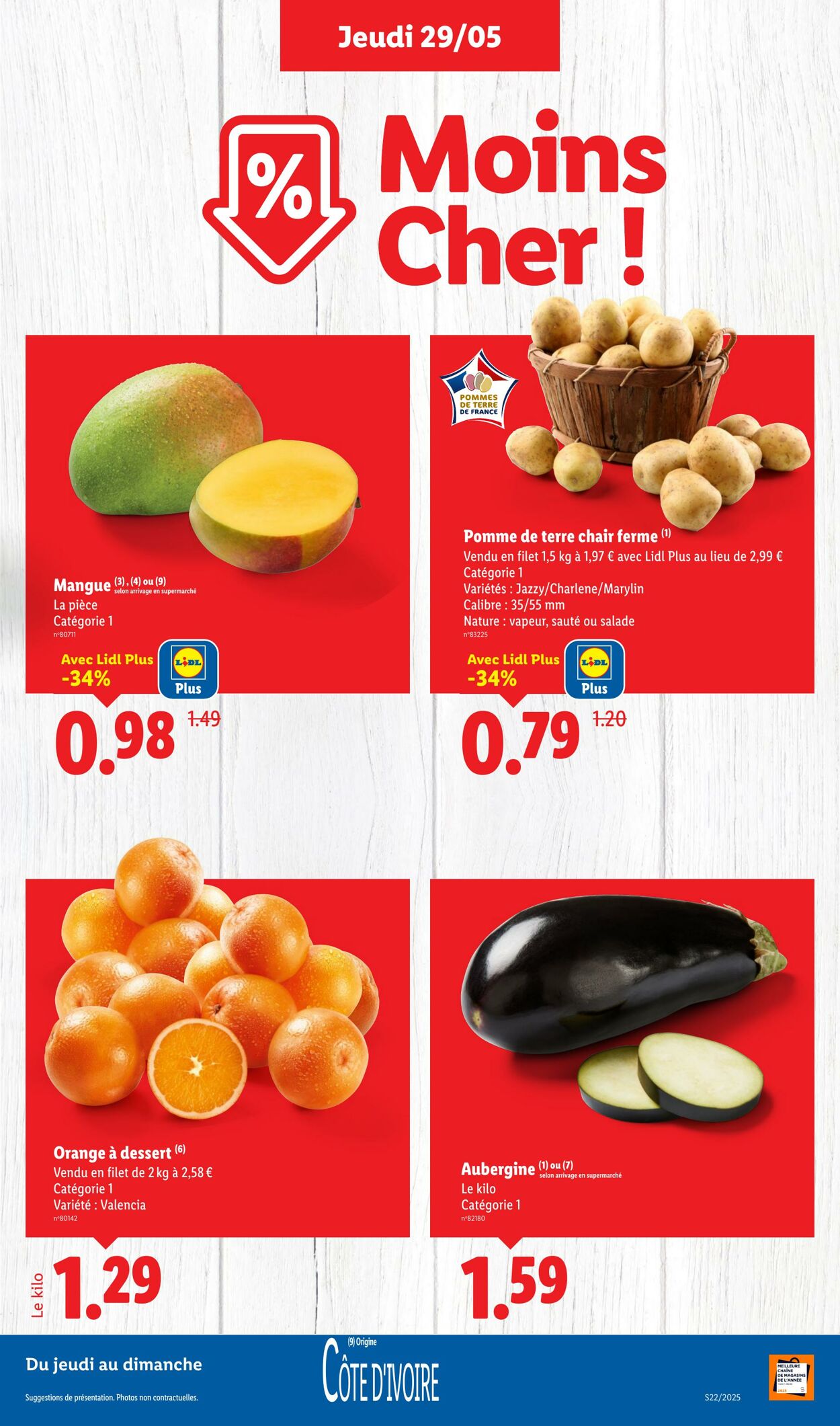 Catalogue Lidl 29.05.2025 - 04.06.2025