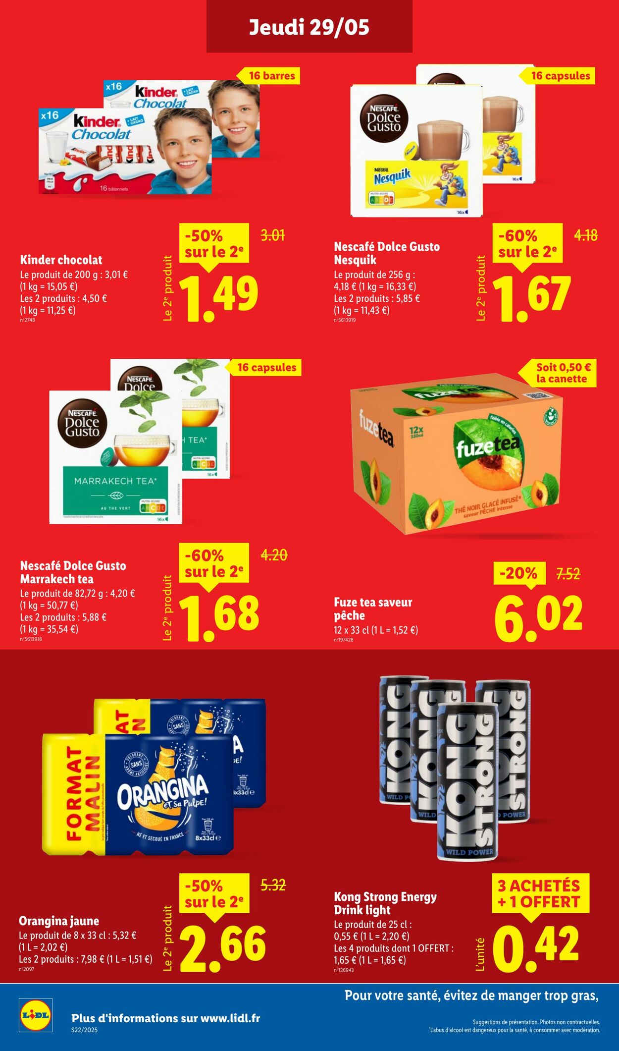 Catalogue Lidl 29.05.2025 - 04.06.2025