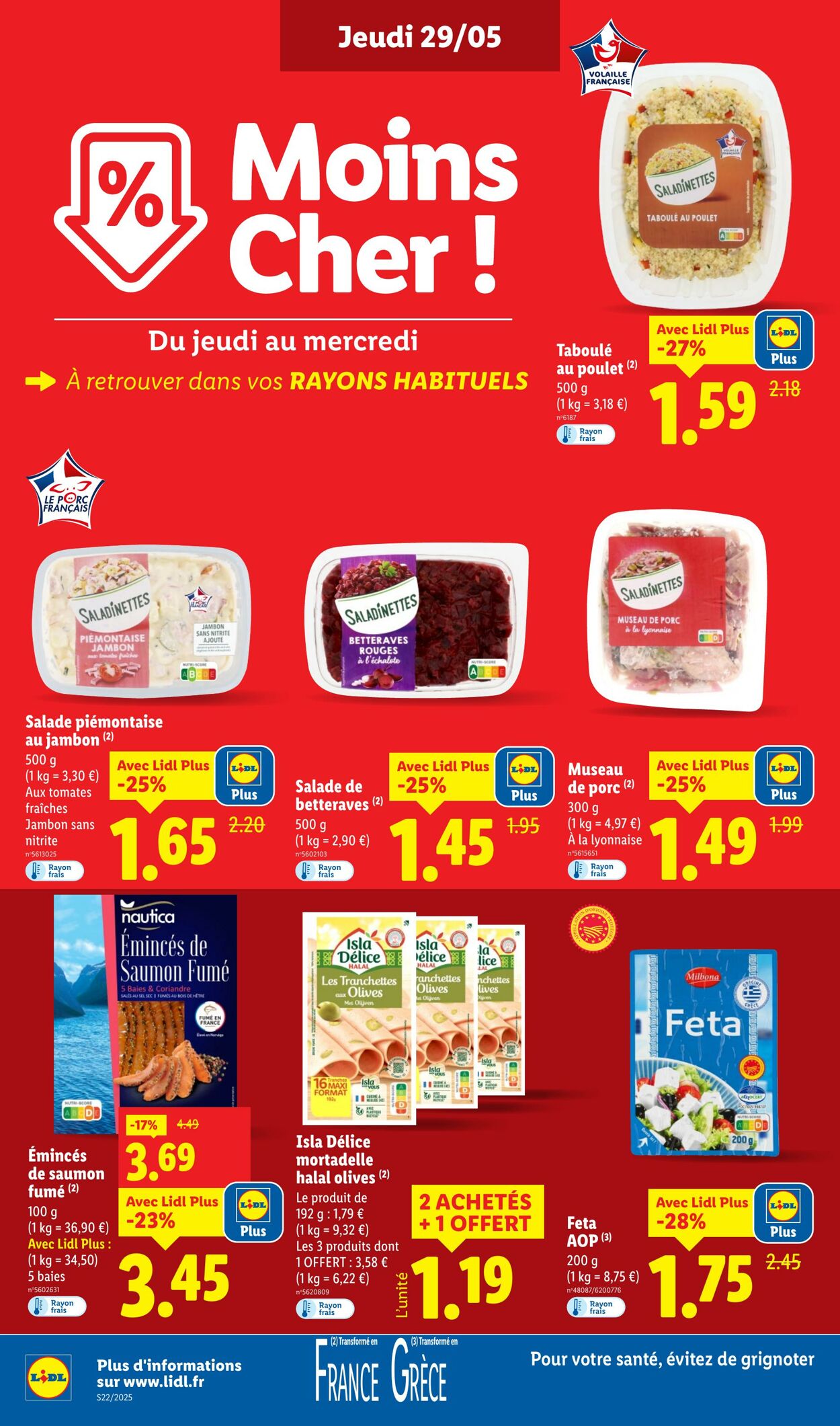 Catalogue Lidl 29.05.2025 - 04.06.2025