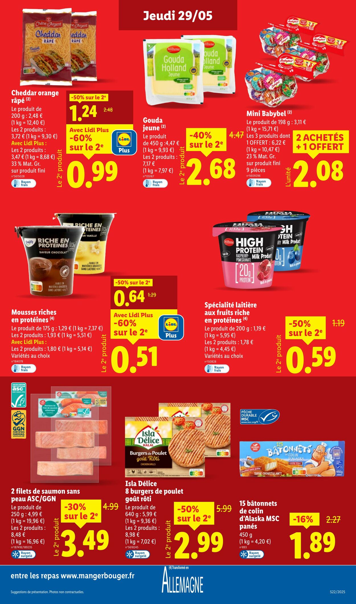 Catalogue Lidl 29.05.2025 - 04.06.2025