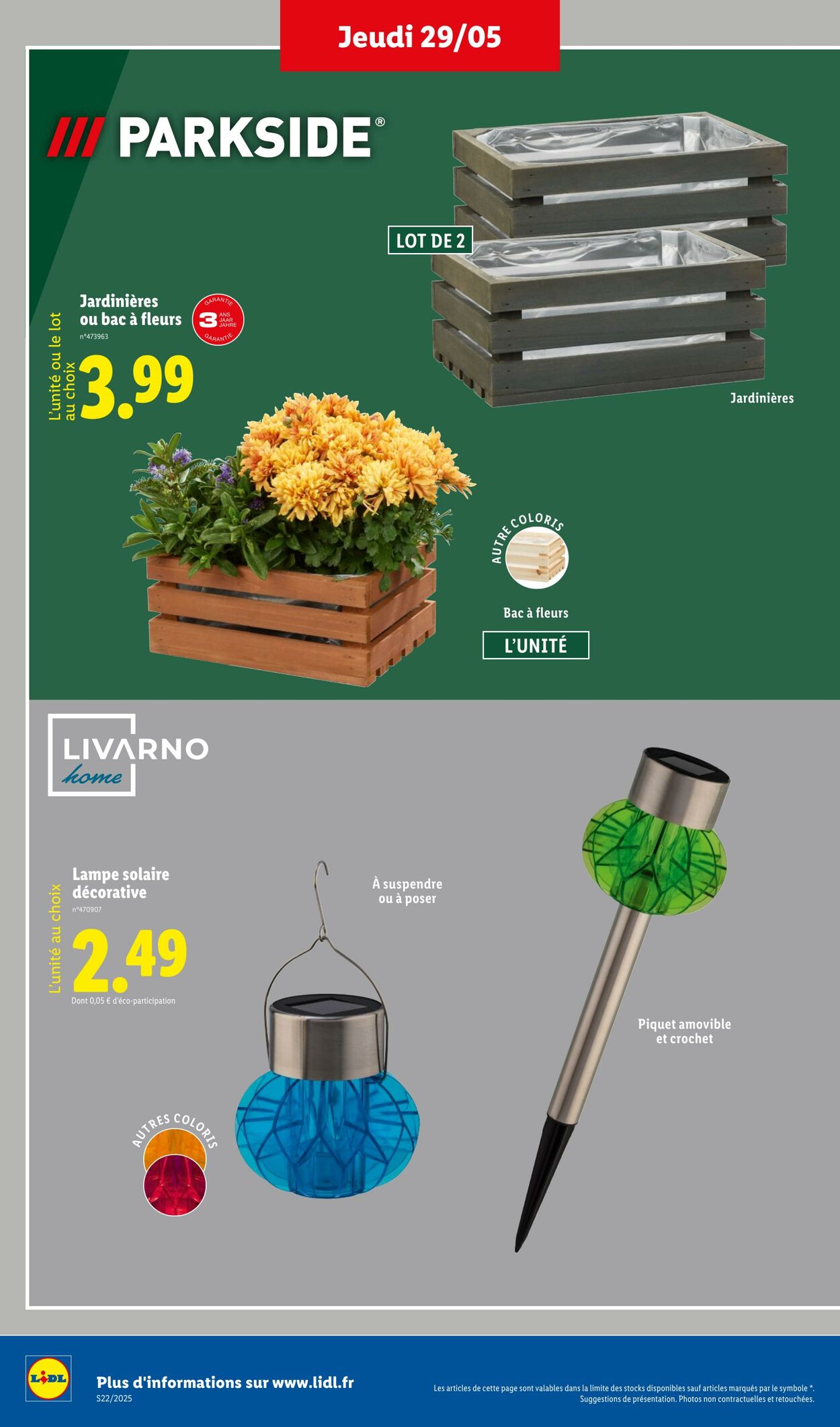 Catalogue Lidl 29.05.2025 - 04.06.2025