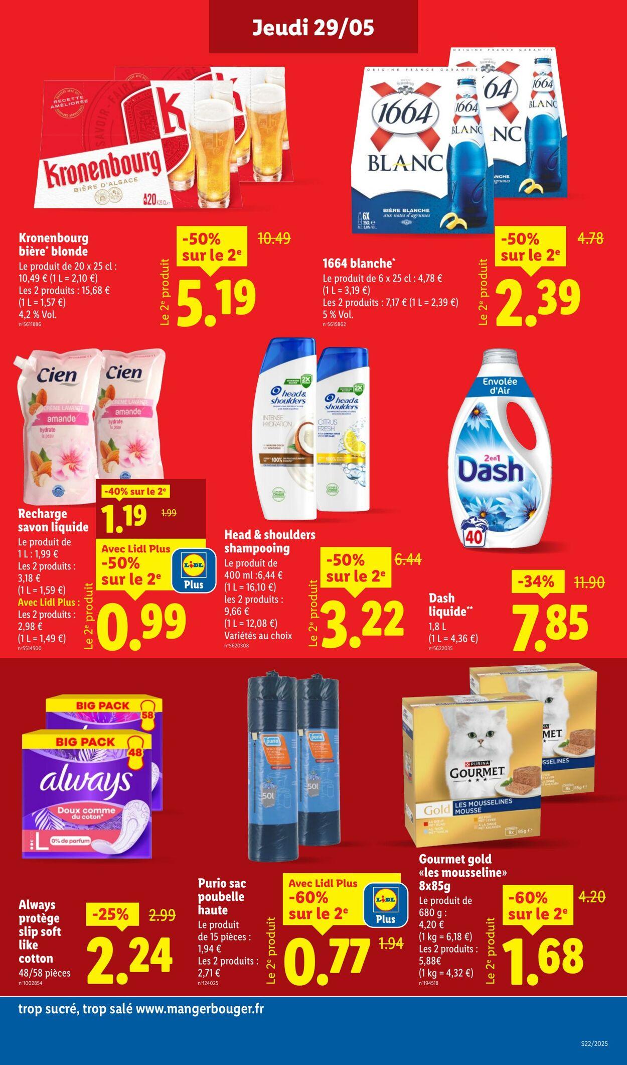 Catalogue Lidl 29.05.2025 - 04.06.2025
