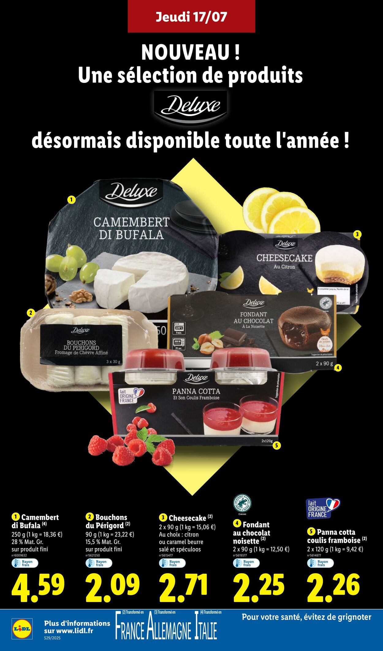 Catalogue Lidl 17.07.2025 - 23.07.2025