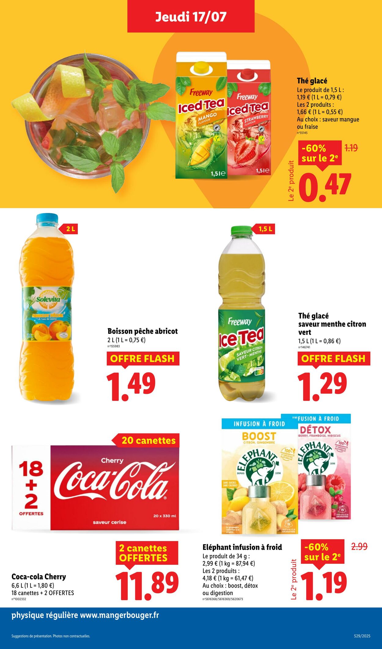 Catalogue Lidl 17.07.2025 - 23.07.2025