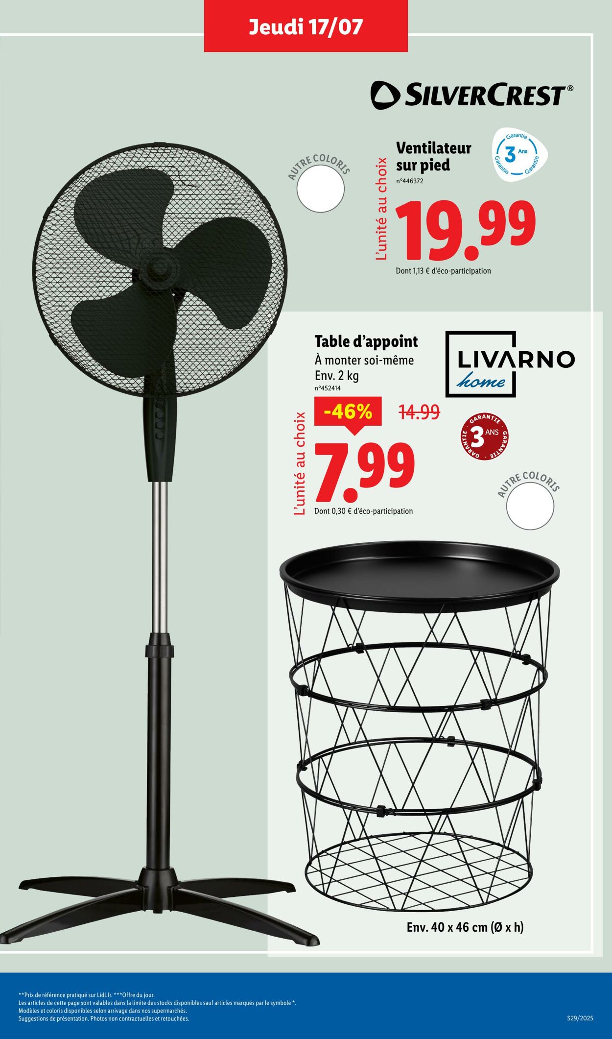 Catalogue Lidl 17.07.2025 - 23.07.2025