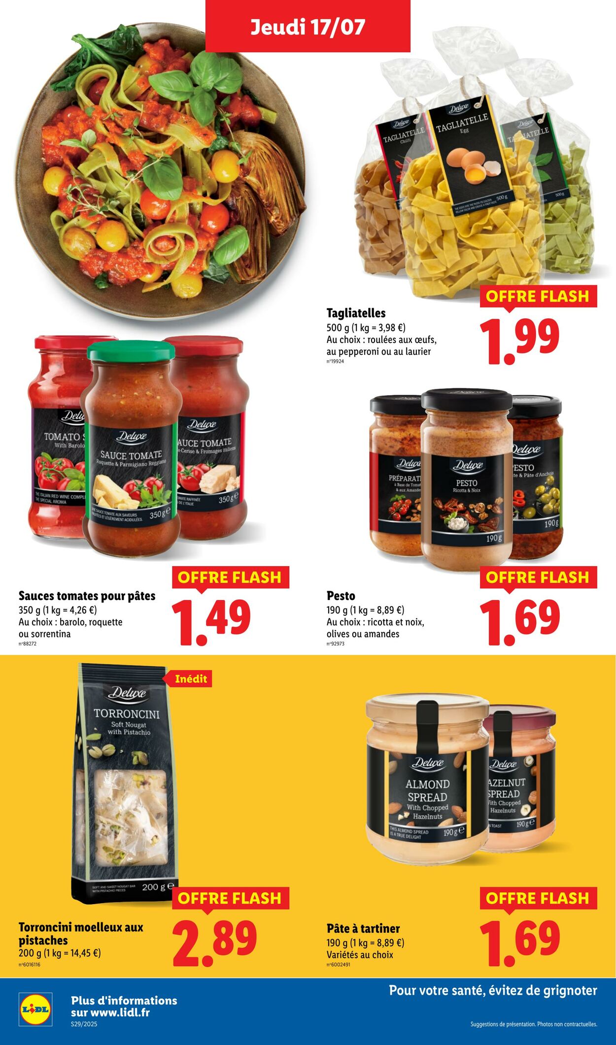Catalogue Lidl 17.07.2025 - 23.07.2025