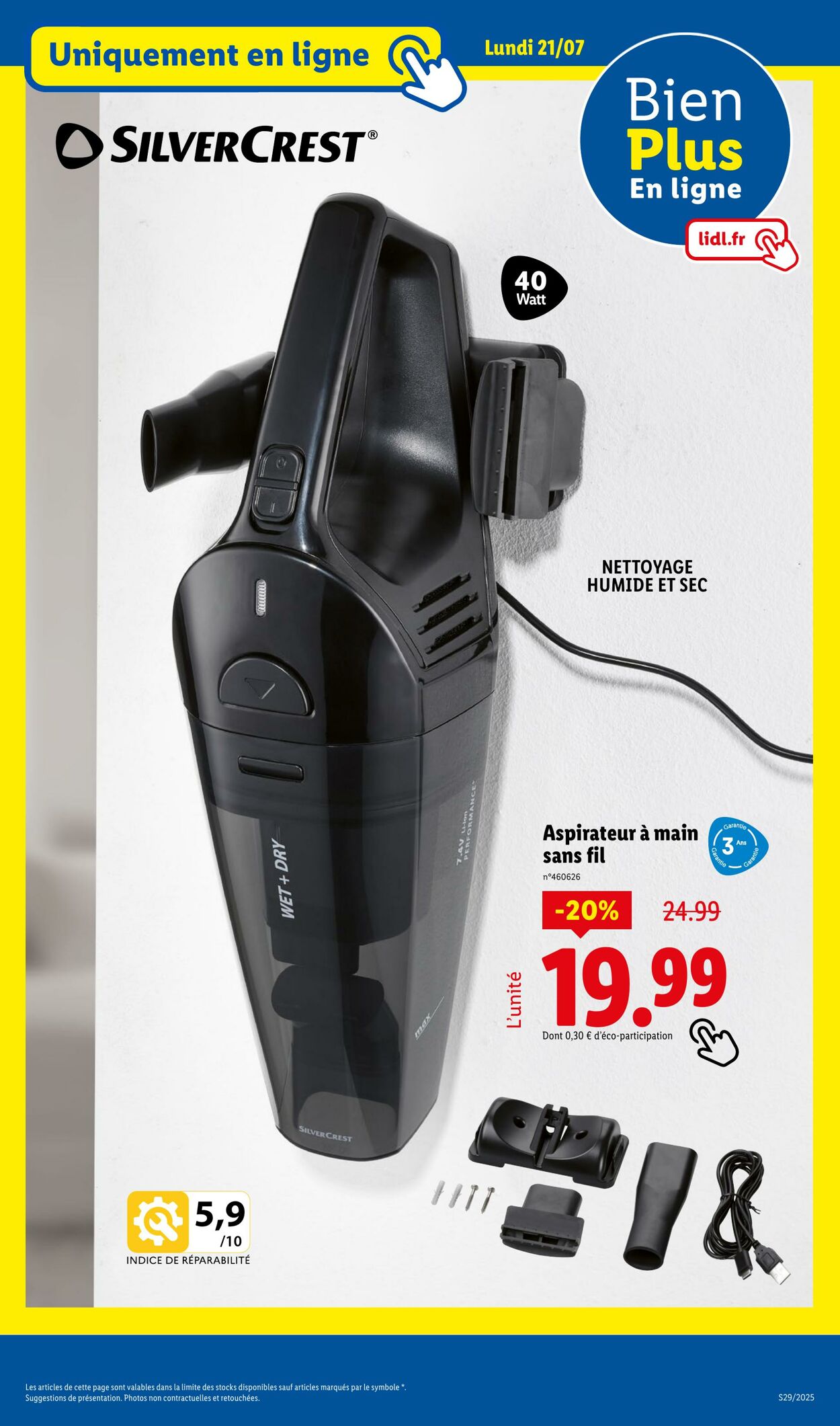 Catalogue Lidl 17.07.2025 - 23.07.2025