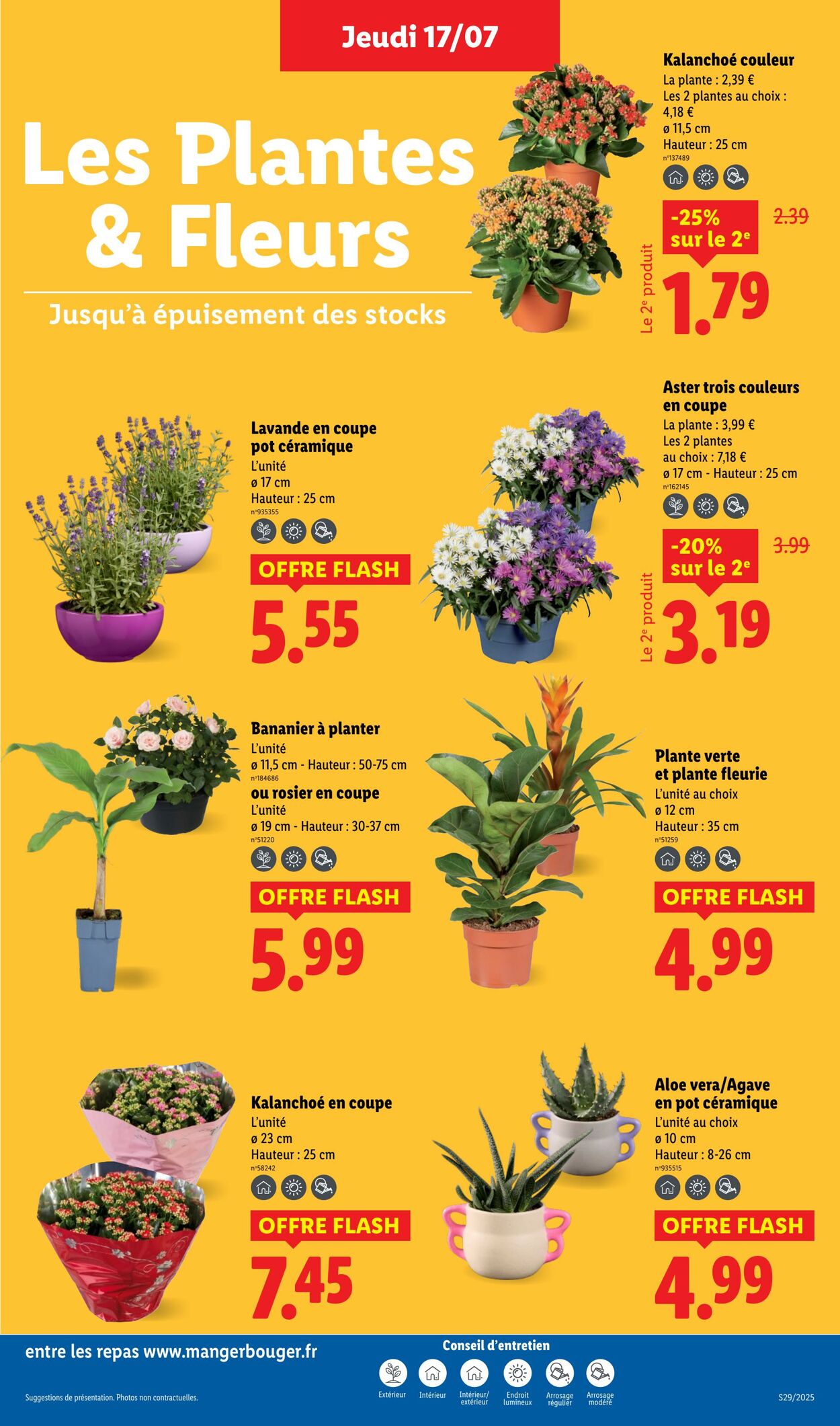 Catalogue Lidl 17.07.2025 - 23.07.2025