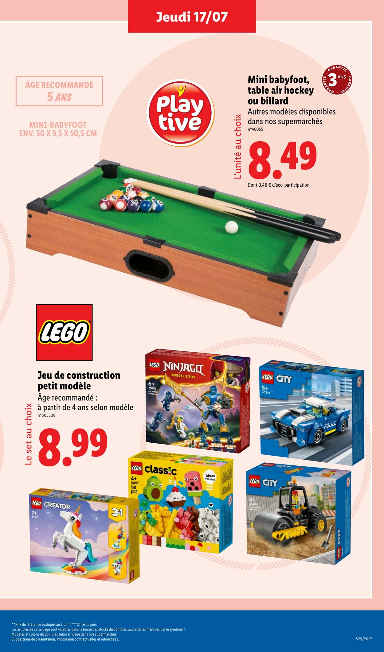 Catalogue Lidl 17.07.2025 - 23.07.2025