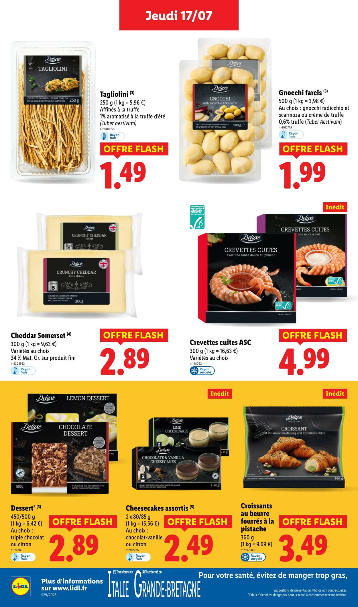 Catalogue Lidl 17.07.2025 - 23.07.2025