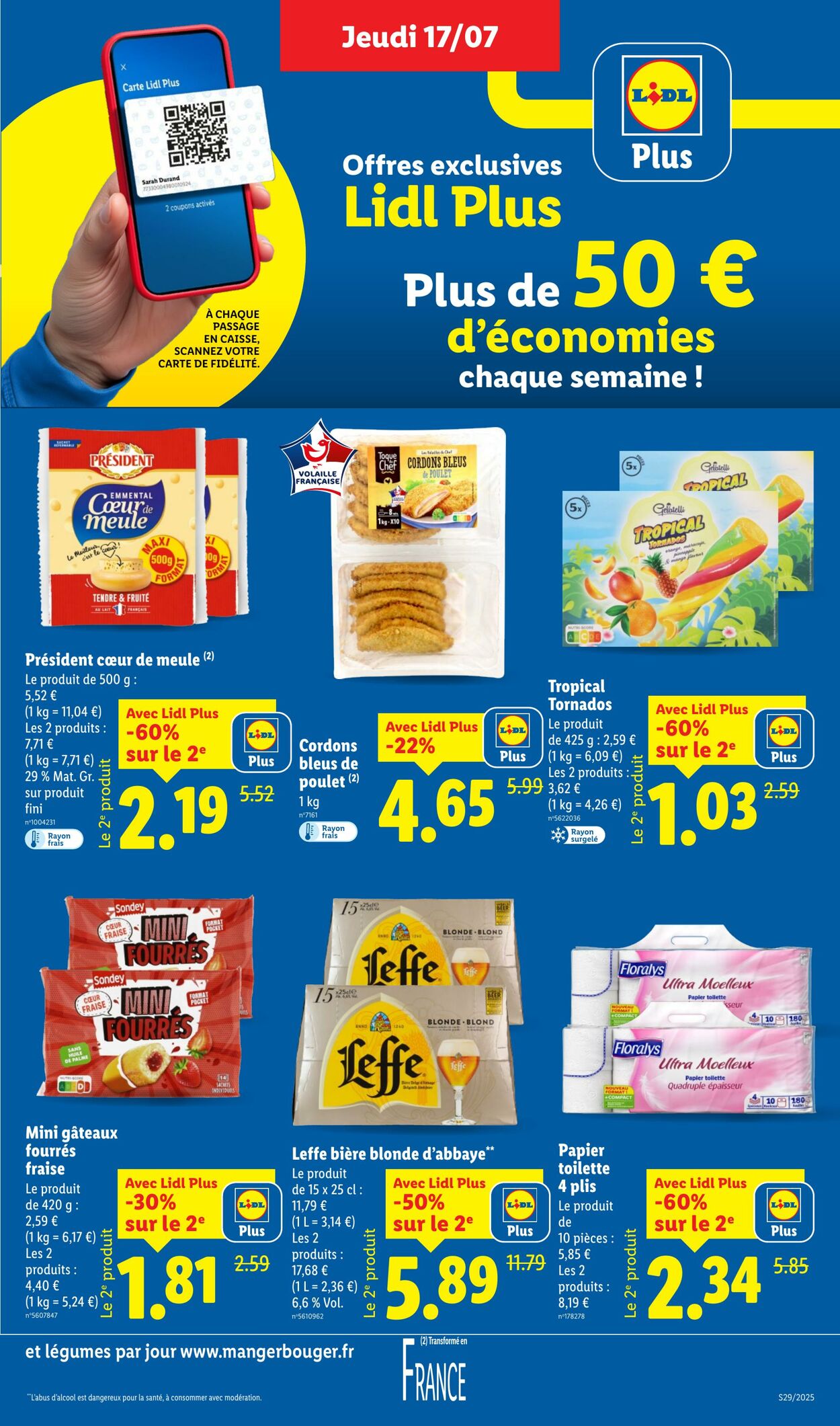 Catalogue Lidl 17.07.2025 - 23.07.2025
