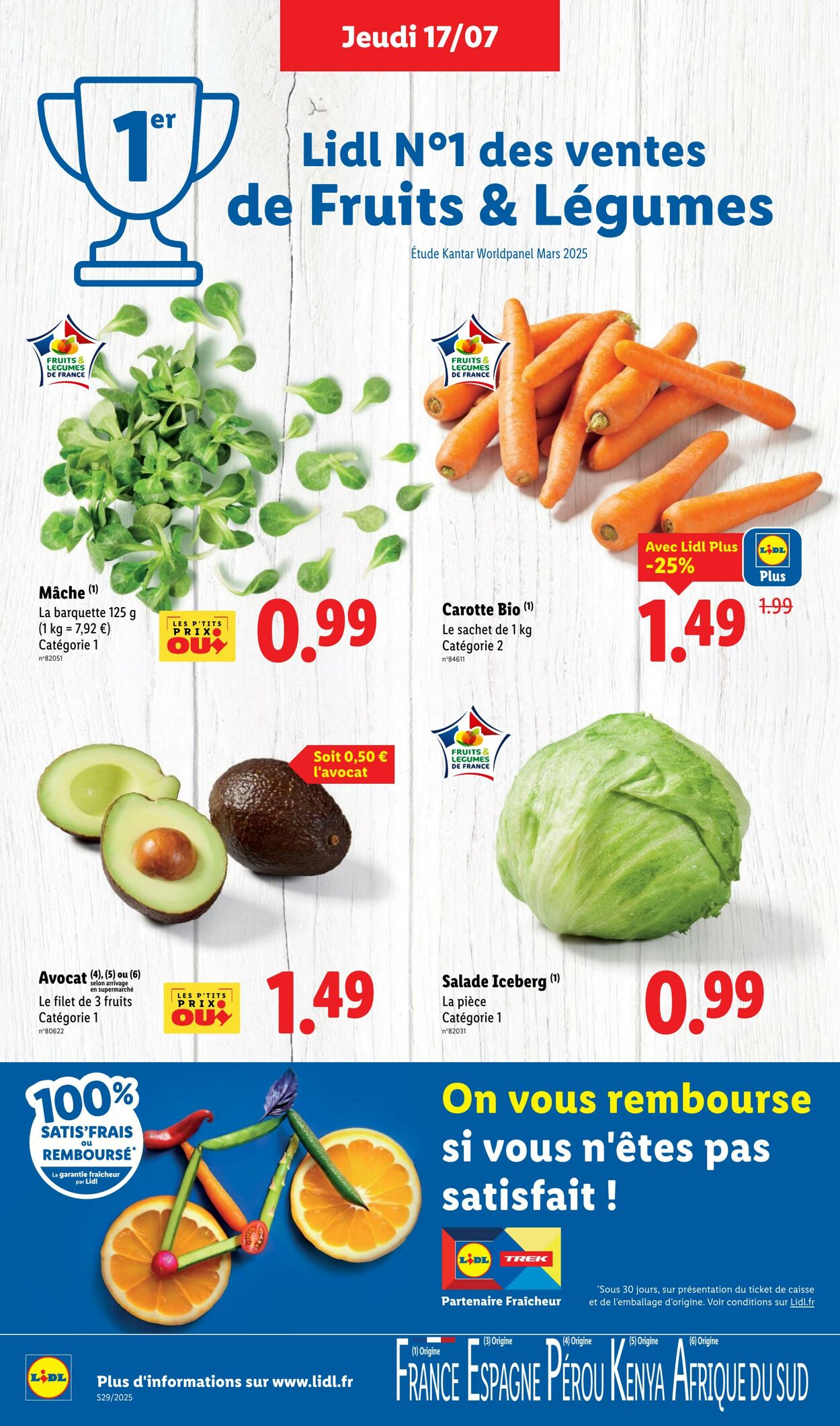 Catalogue Lidl 17.07.2025 - 23.07.2025