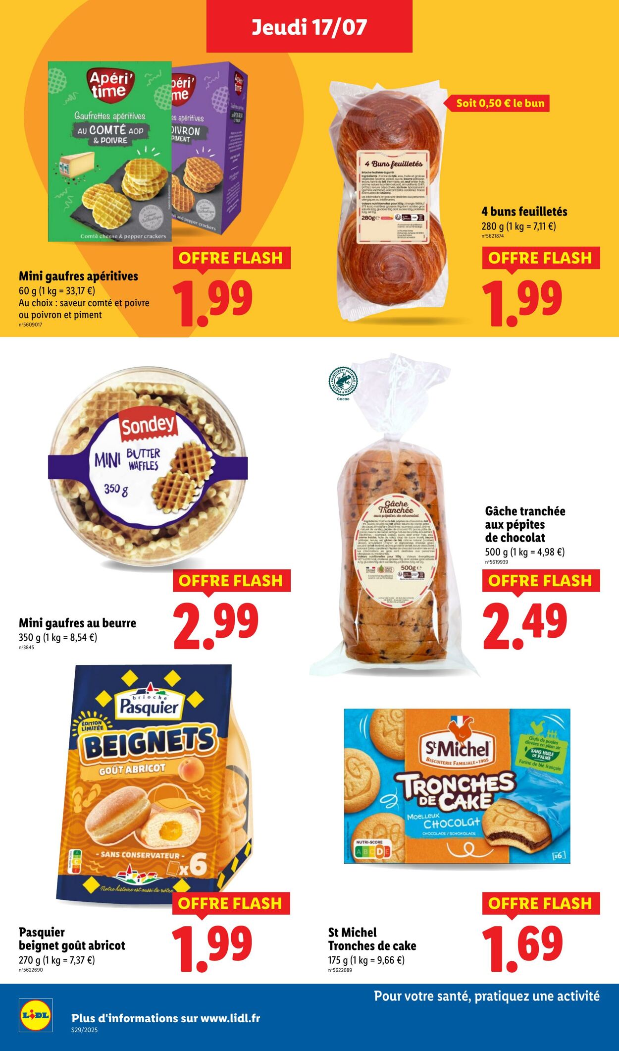 Catalogue Lidl 17.07.2025 - 23.07.2025