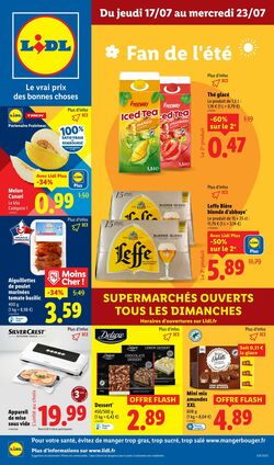 Catalogue Lidl 17.07.2025 - 23.07.2025