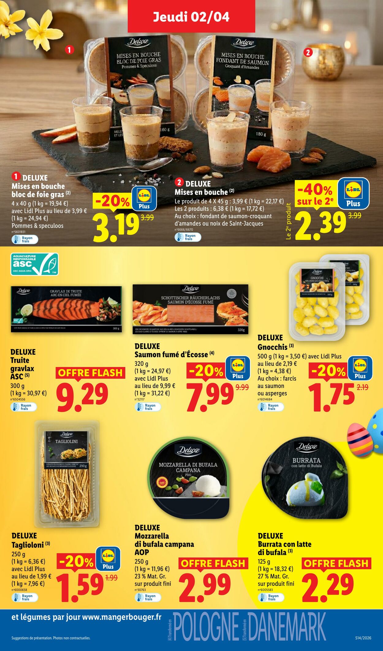 Catalogue Lidl 29.03.2026 - 08.04.2026