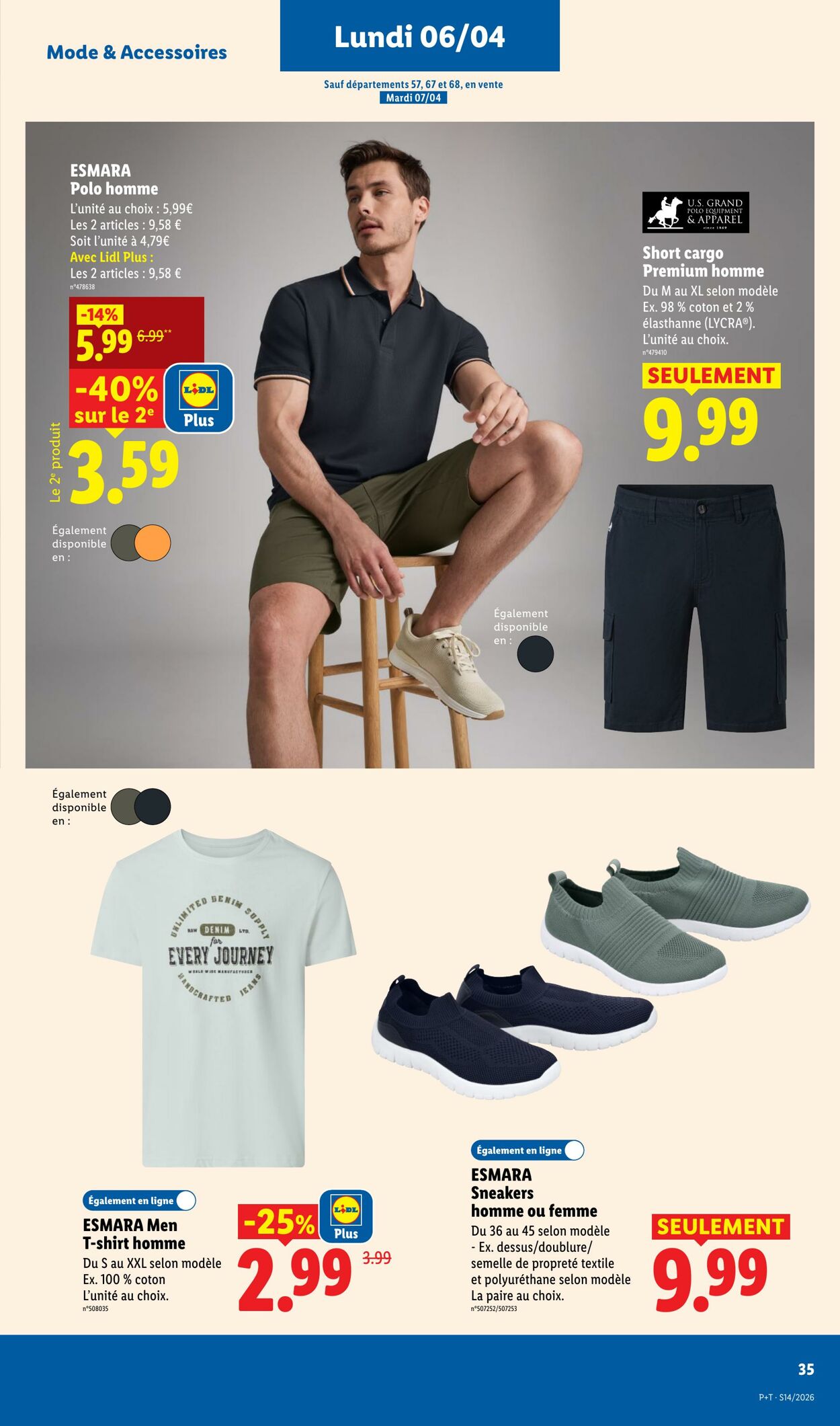 Catalogue Lidl 29.03.2026 - 08.04.2026